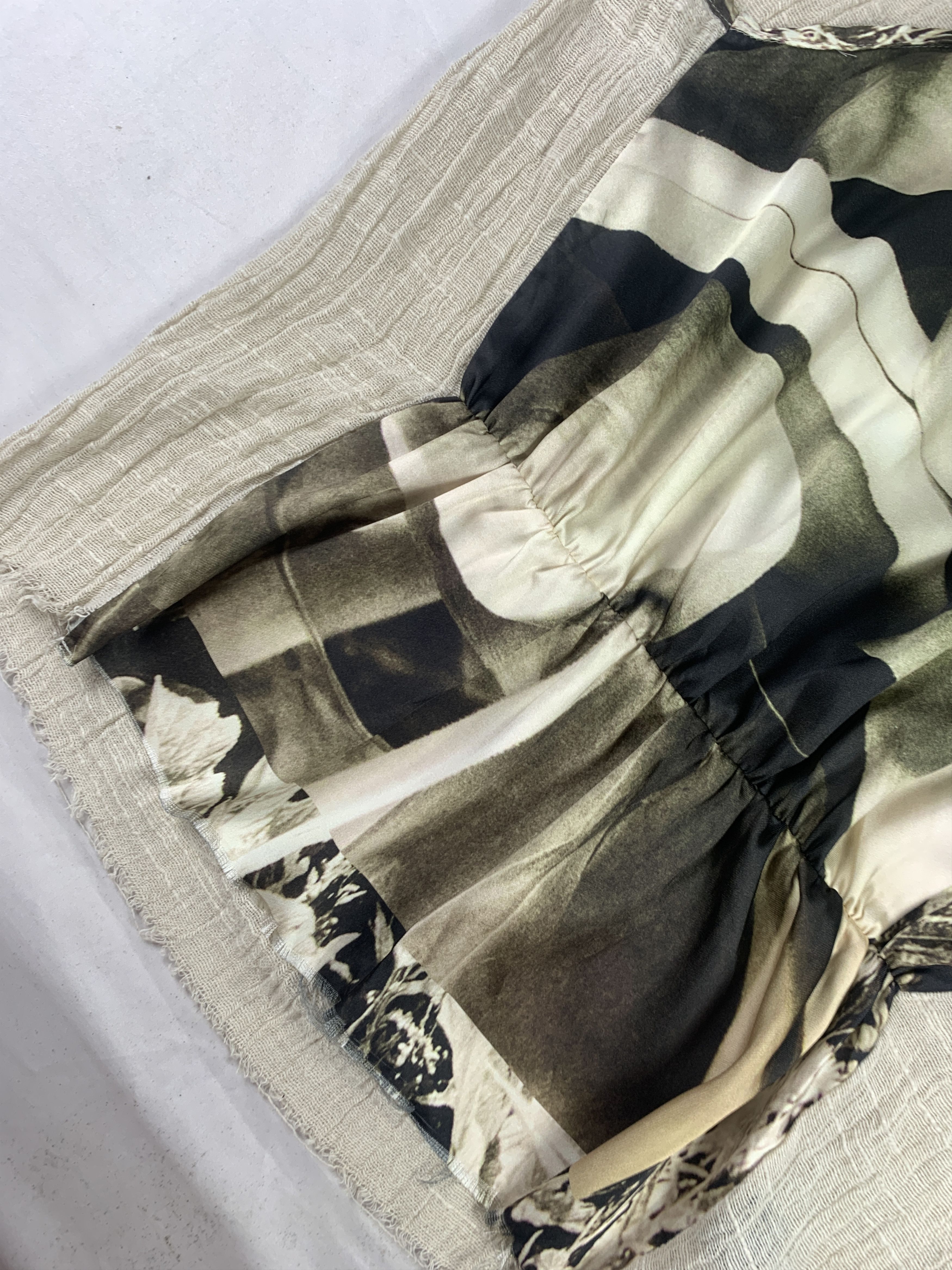 Japanese Brand Vladimir Karaleev Multifabric Sleeveless Blouse (M) Size M / US 6-8 / IT 42-44 - 6 Thumbnail