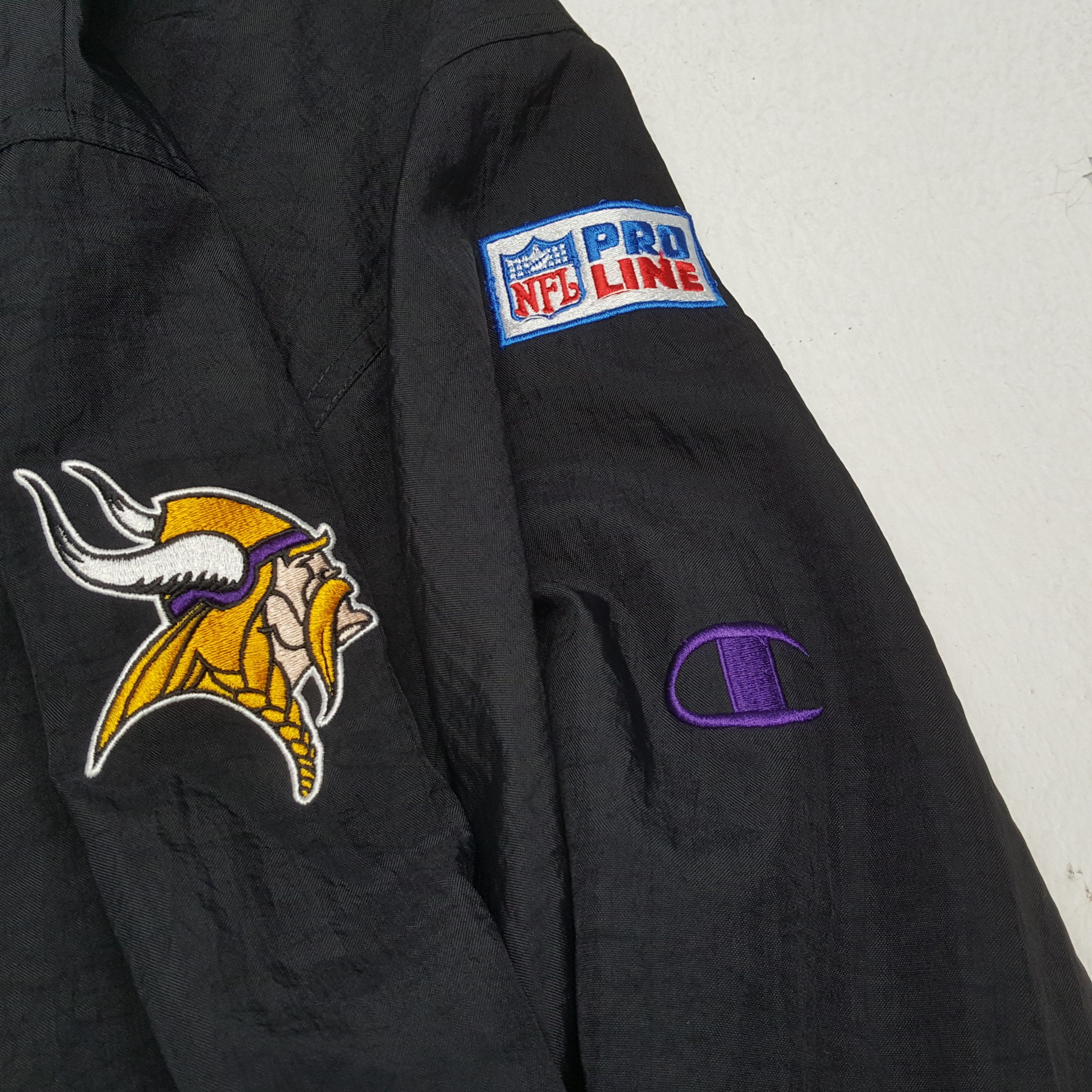 Champion × NFL × Vintage MINNESOTA VIKINGS NFL Team Sports Sweatshirt Size US XL / EU 56 / 4 - 7 Thumbnail