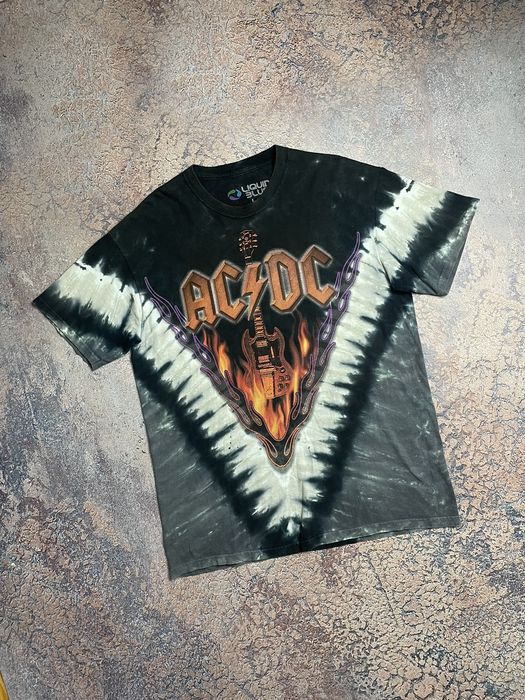 Liquid Blue Liquid Blue AC/DC Hell's Bells vintage overprint tee shirt ...