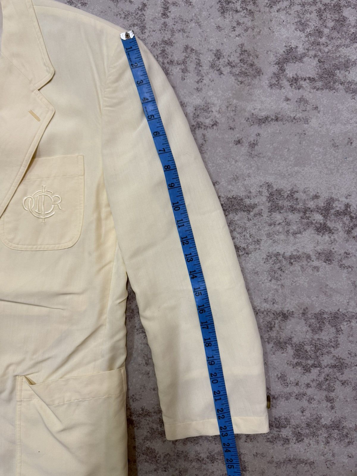 Christian Dior Monsieur VINTAGE 90s CHRISTIAN DIOR EMBROIDERY LOGO CASUAL BLAZER Size US L / EU 52-54 / 3 - 19 Thumbnail