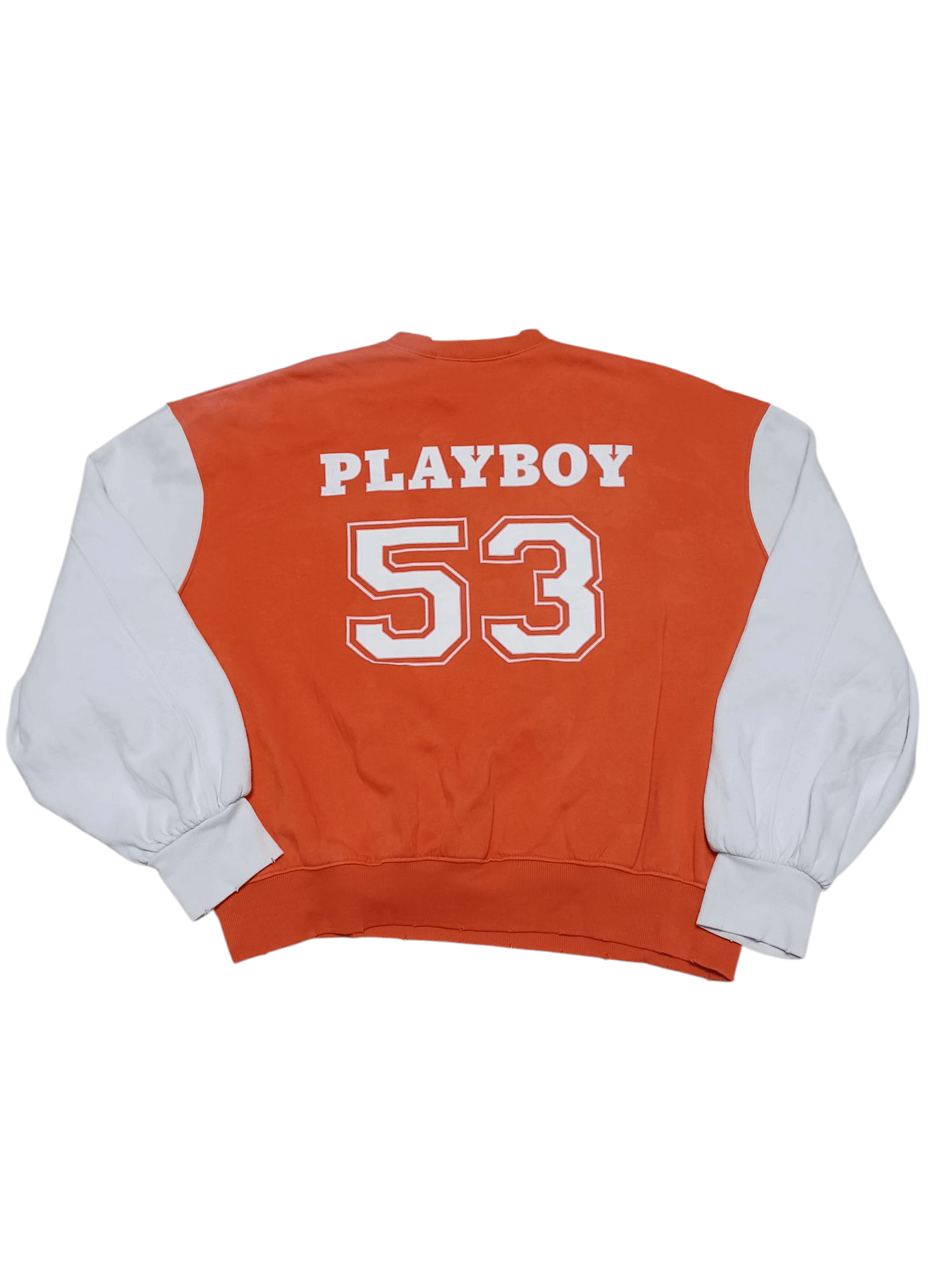 Playboy PLAYBOY 53 BIGLOGO FIRE OVERSIZED SWEATSHIRT VINTAGE Size US M / EU 48-50 / 2 - 3 Thumbnail