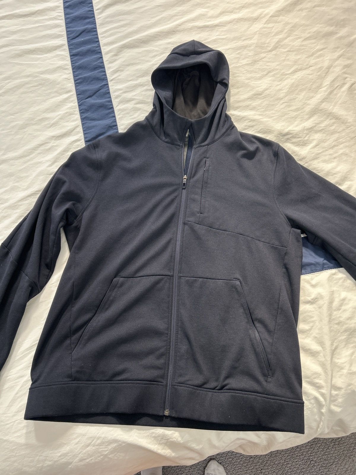 Lululemon Lululemon Navy Hoodie - XL Size US XL / EU 56 / 4 - 1 Thumbnail