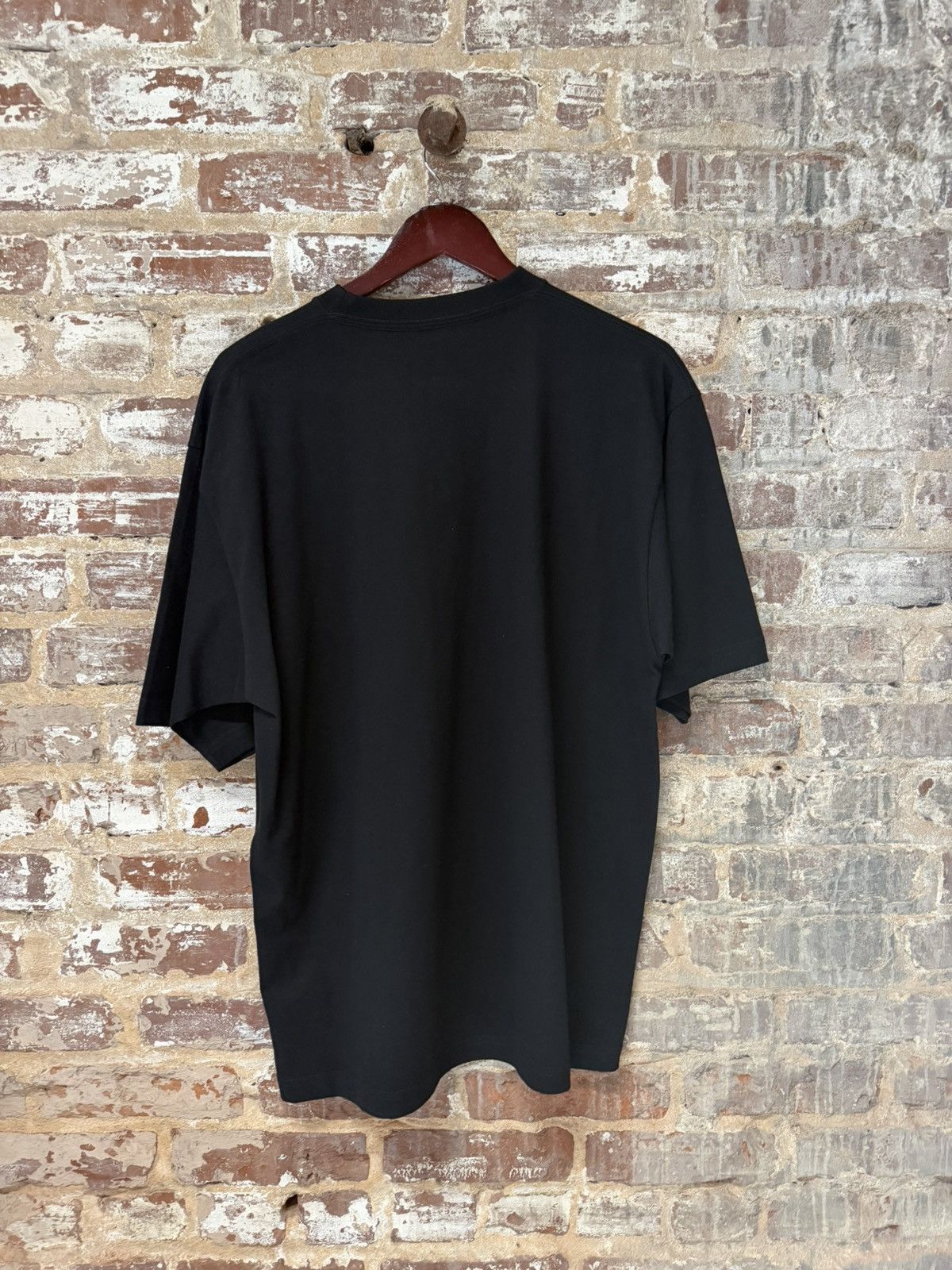 Balenciaga Balenciaga Black Tee Size US XL / EU 56 / 4 - 2 Thumbnail