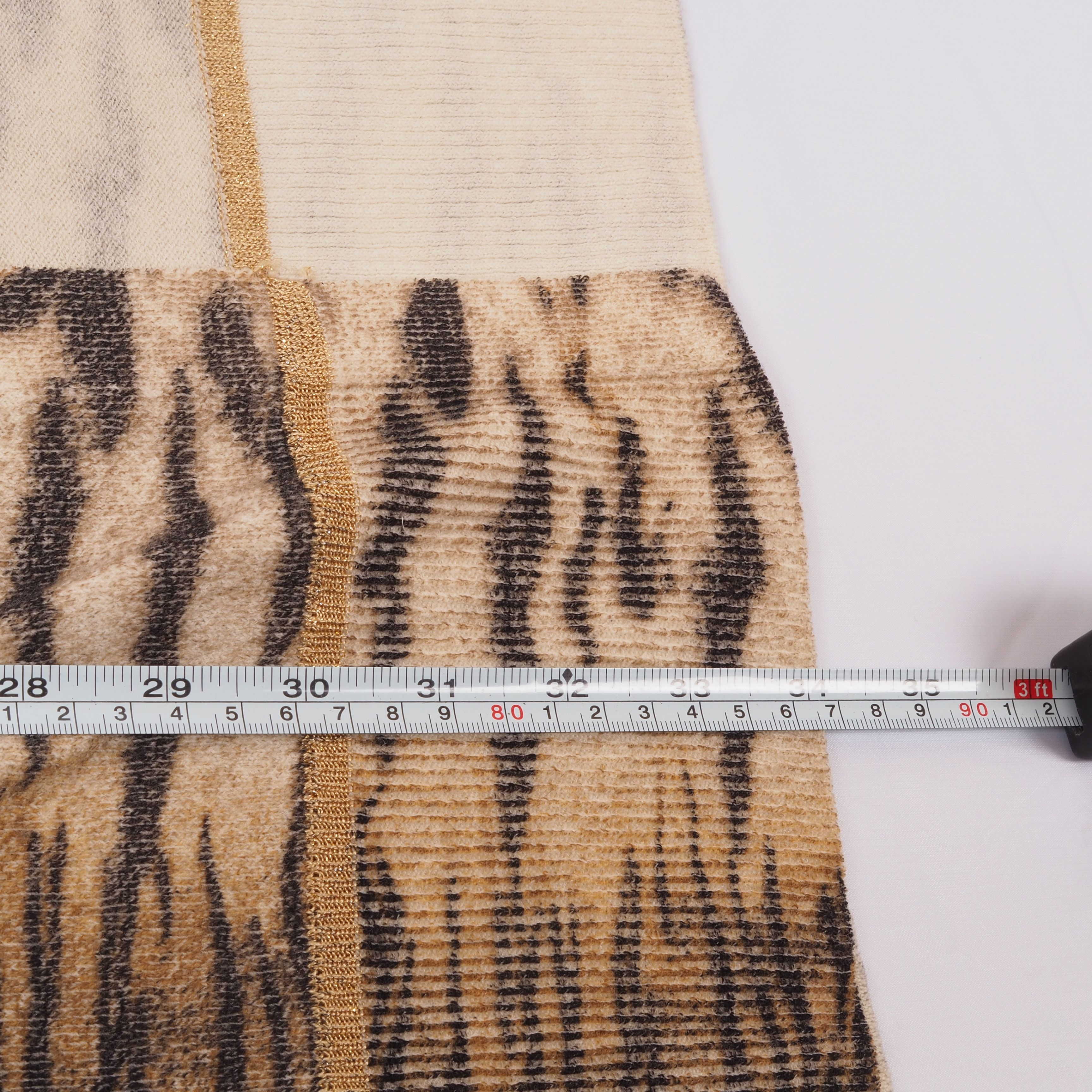 Roberto Cavalli Roberto Cavalli Vintage Wool Animal Print Long Cardigan Size S / US 4 / IT 40 - 10 Thumbnail