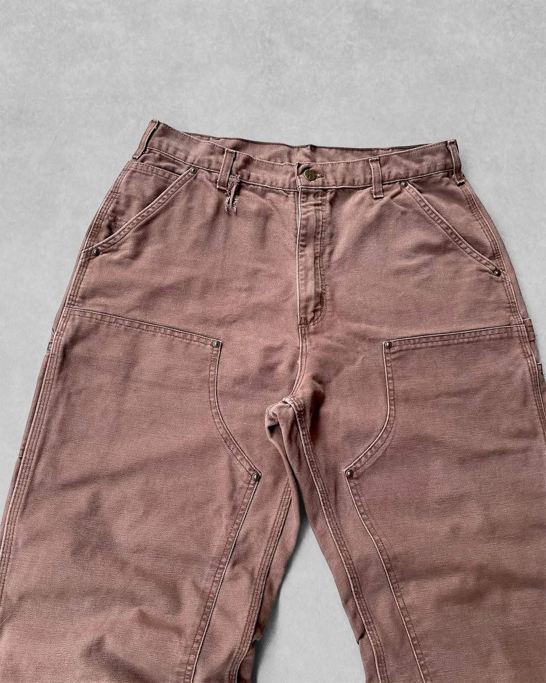 Carhartt Crazy Vintage Carhartt Doublekne - B136 CHT🍫 Size US 36 / EU 52 - 5 Thumbnail