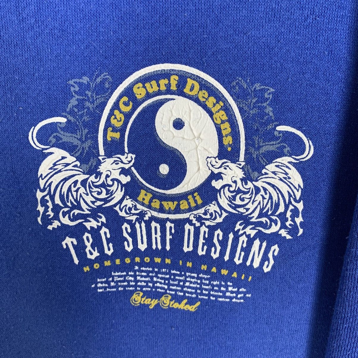 Designer × Vintage Vintage T&C Surf Wear Sweatshirt Size US L / EU 52-54 / 3 - 4 Thumbnail