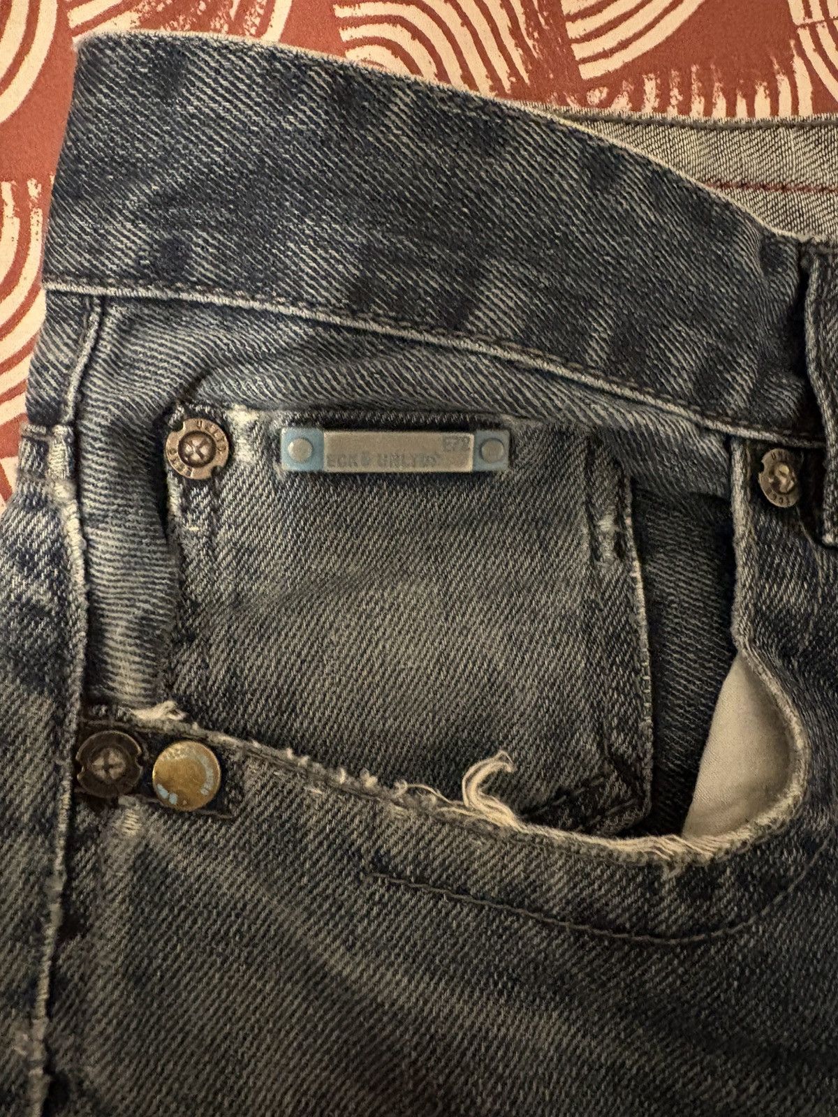 Ecko Unltd. Ecko Unltd Distressed Denim Jeans Size US 36 / EU 52 - 6 Thumbnail