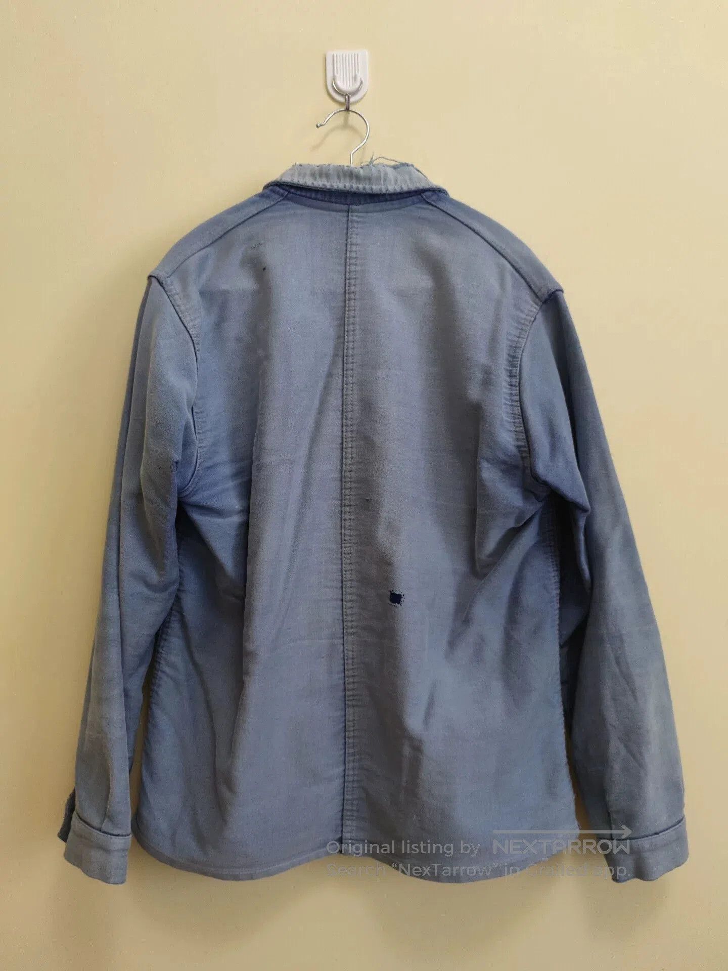 Garment Reproduction of Workers Vintage French Utility Workwear Jacket. Size US M / EU 48-50 / 2 - 3 Thumbnail