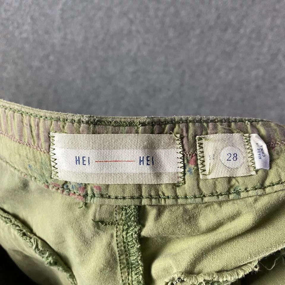 Other Hei Hei Anthropologie Pants Women's 28 Cargo Tapered Chino Size 28" / US 6 / IT 42 - 9 Thumbnail