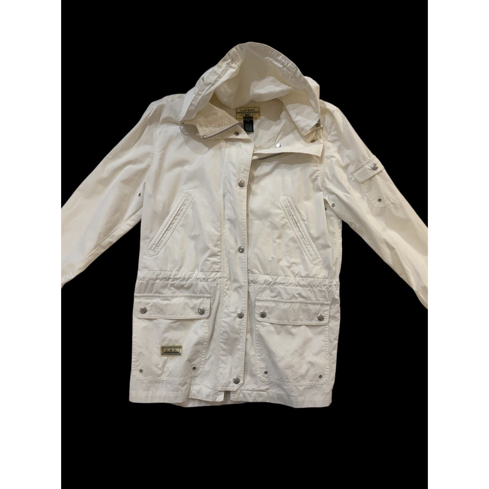 Lauren Ralph Lauren Lauren Ralph Lauren Jacket Womens SM White Utility Anorak Size S / US 4 / IT 40 - 2 Thumbnail