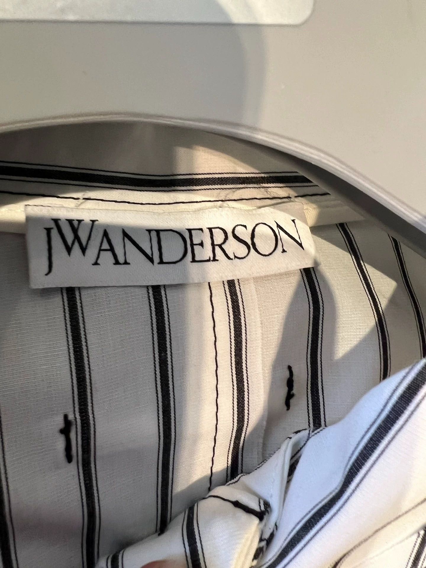 JW Anderson JW Anderson Striped 100% Cotton Tailored Dress 46 New Size S / US 4 / IT 40 - 5 Thumbnail