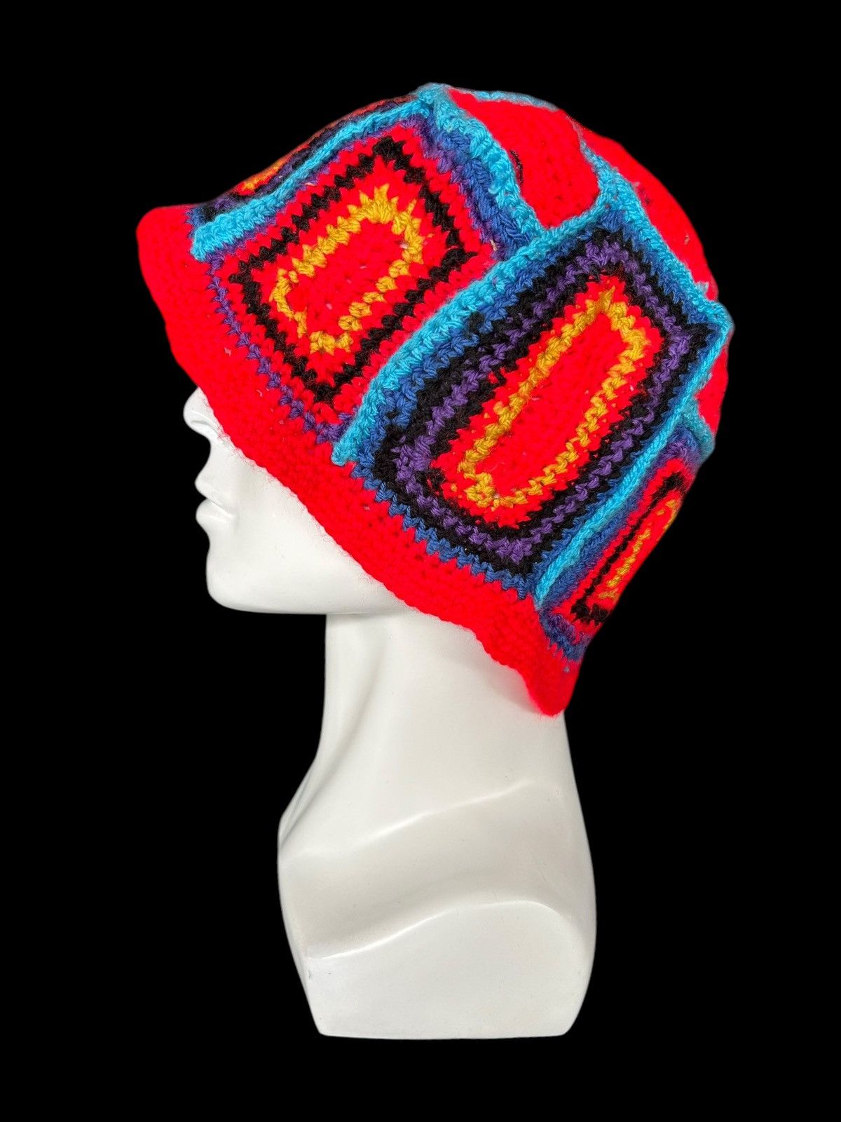 Crochet Knitted Handmade Rare big Hats ☠️☠️