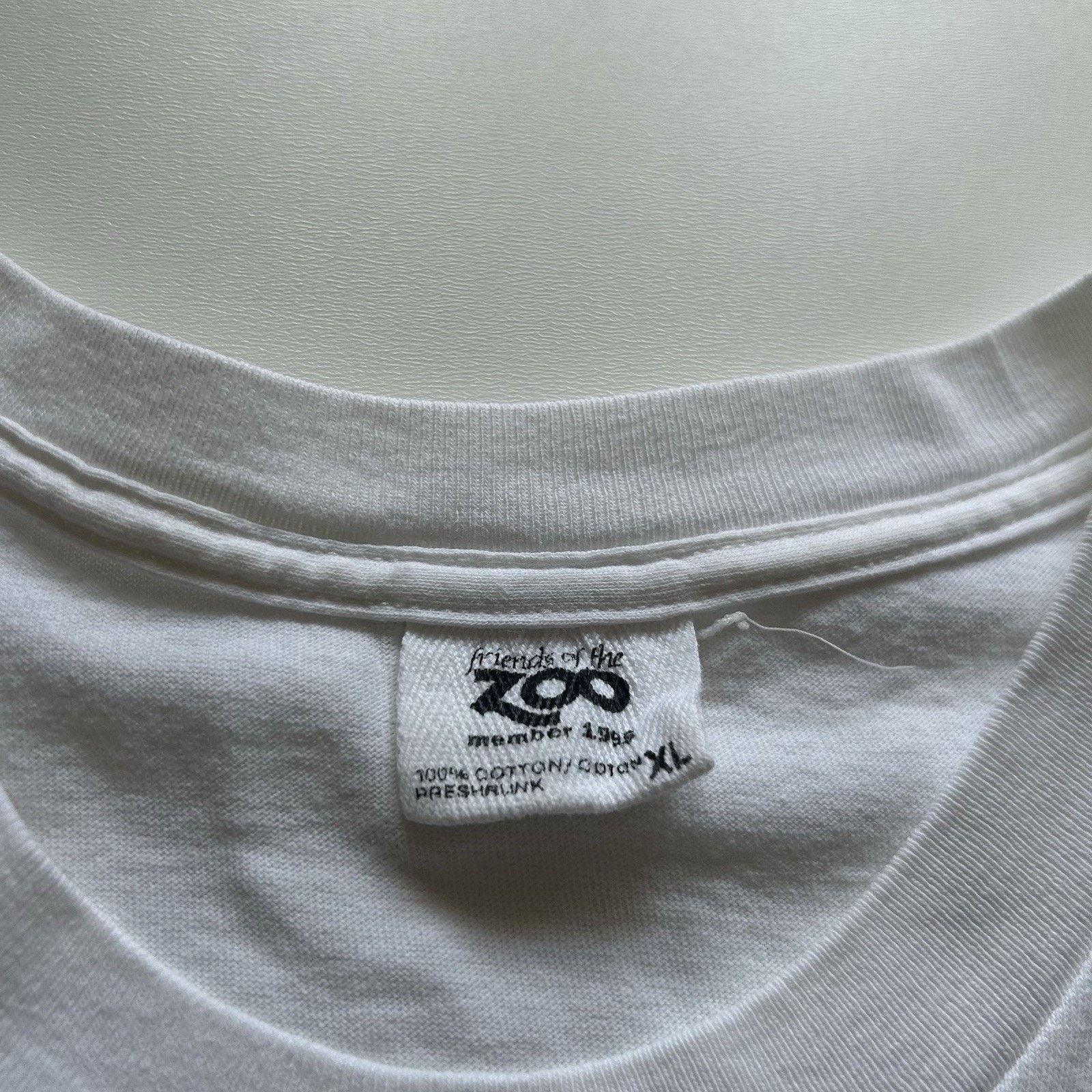 Anvil Vintage Penguins T Shirt XL 90s Animal Art 1995 Zoo Graphic Size US XL / EU 56 / 4 - 4 Thumbnail