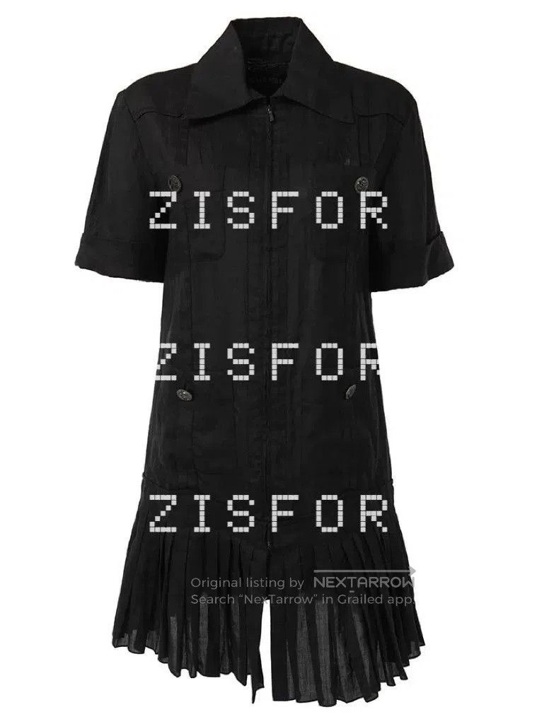 Chanel Black Pleated Dress by CHANEL. Size XXS / US 00 / IT 34 - 1 Thumbnail