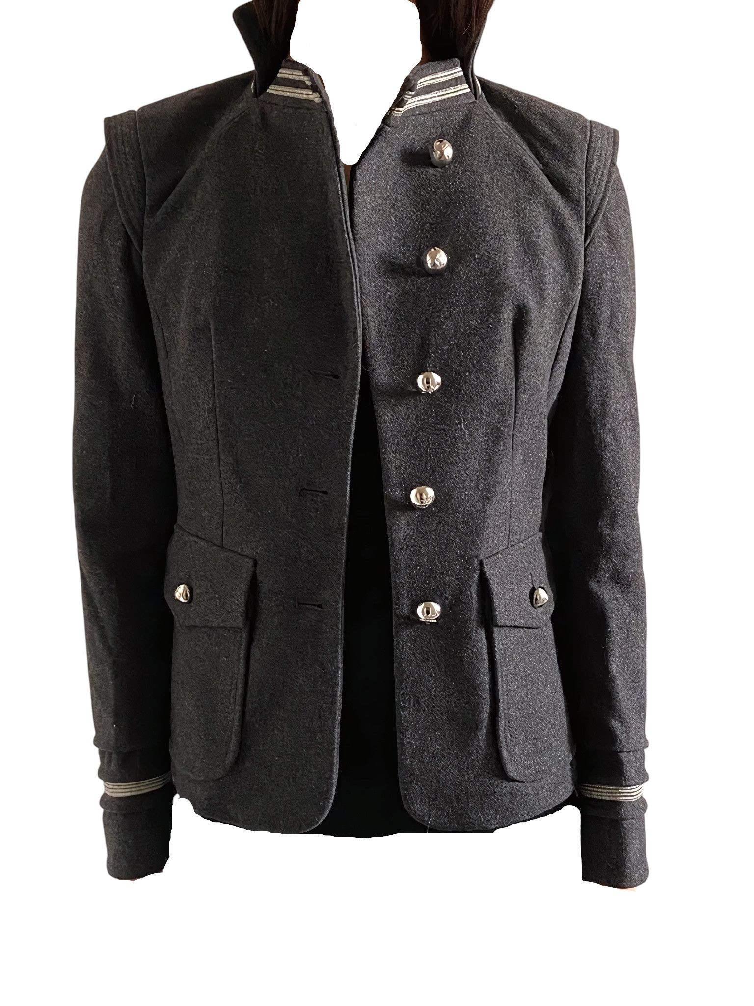 Roberto Cavalli NAPOLEON WOOL JACKET Size S / US 4 / IT 40 - 1 Thumbnail