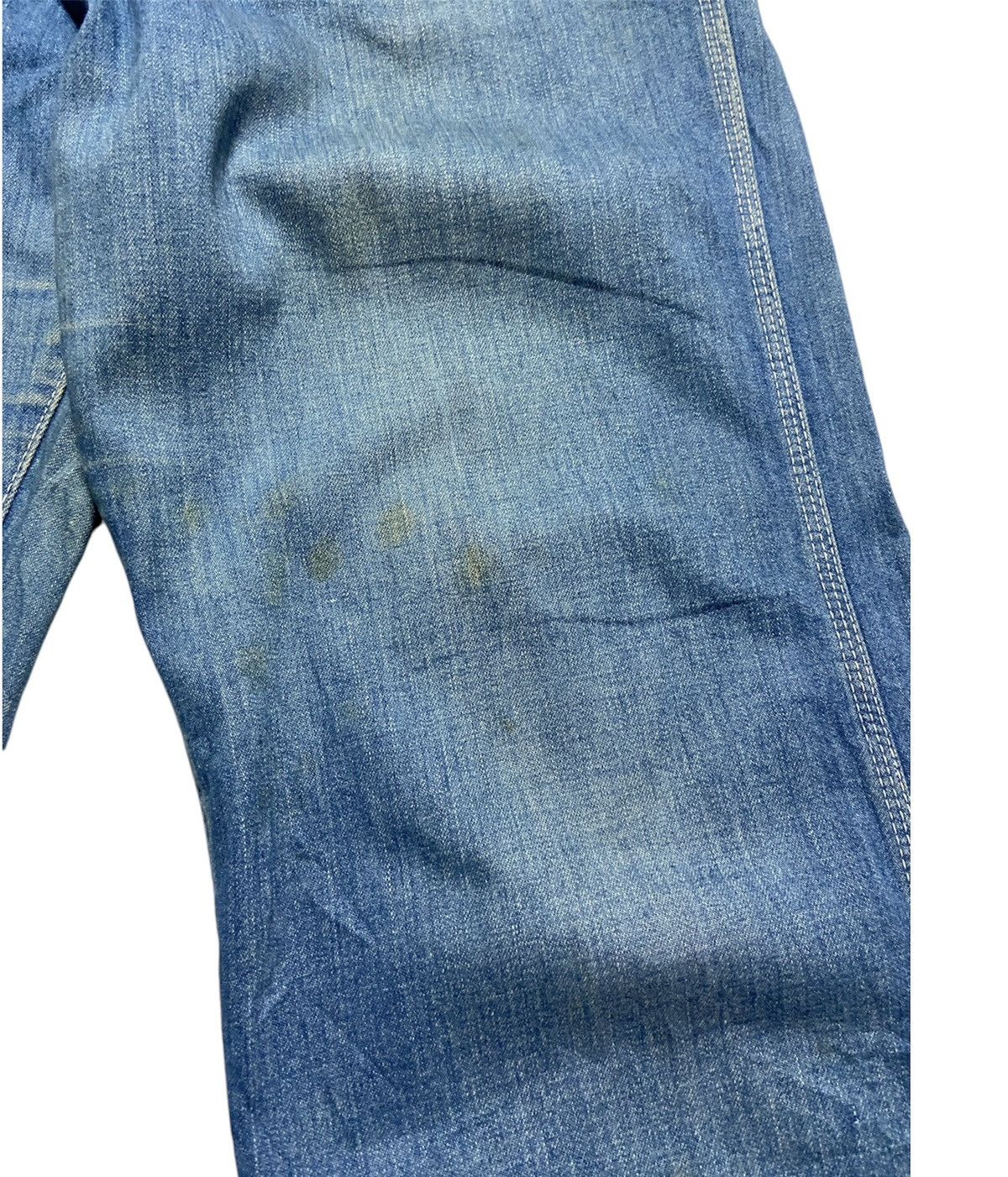 Edwin × Japanese Brand × Vintage Rare Vintage 90s Edwin Carpenter Stonewash Blue Jeans Size US 32 / EU 48 - 11 Thumbnail