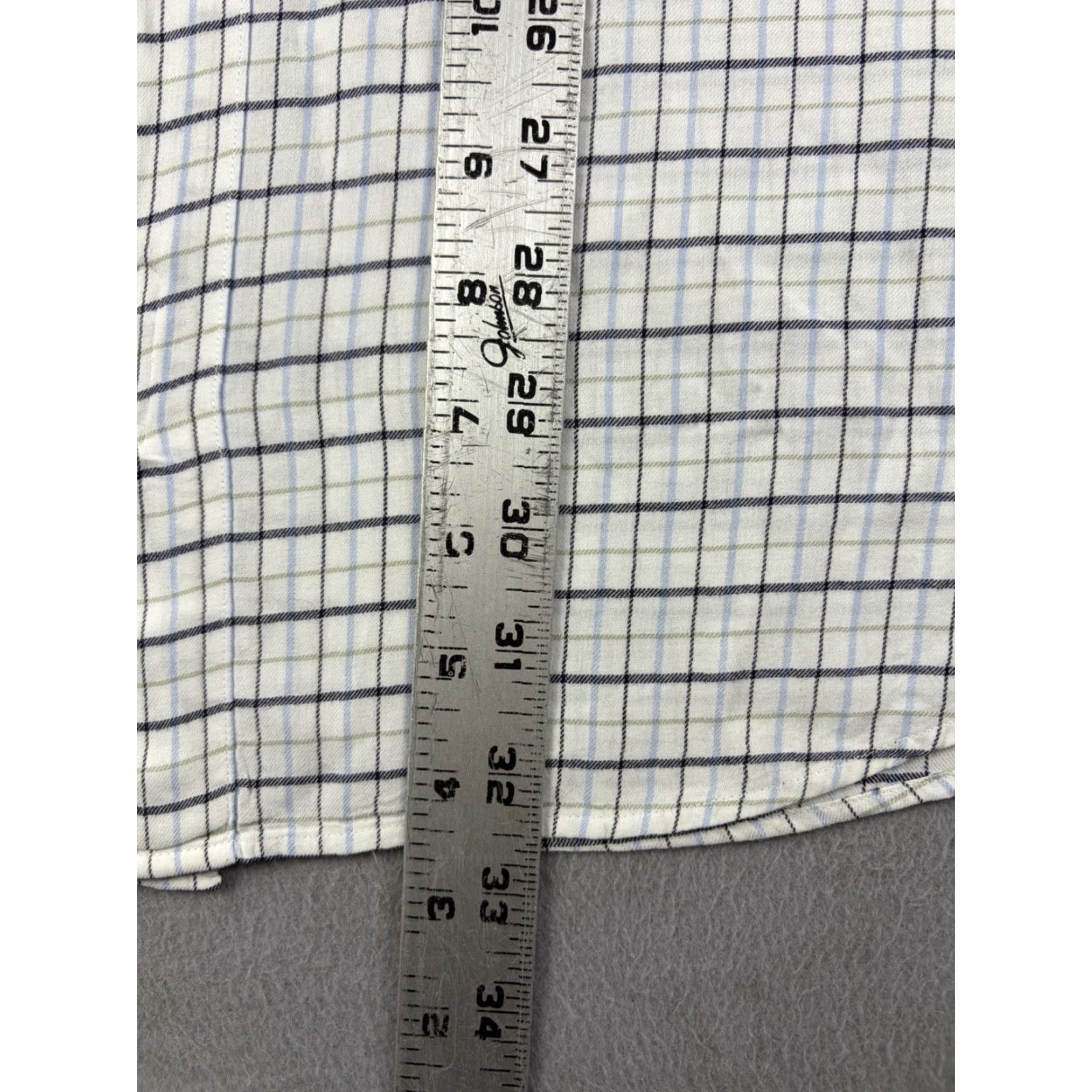 Filson VINTAGE Filson Shirt Men L White Plaid Button-Down Cotton Regular Size Large Size US L / EU 52-54 / 3 - 6 Thumbnail