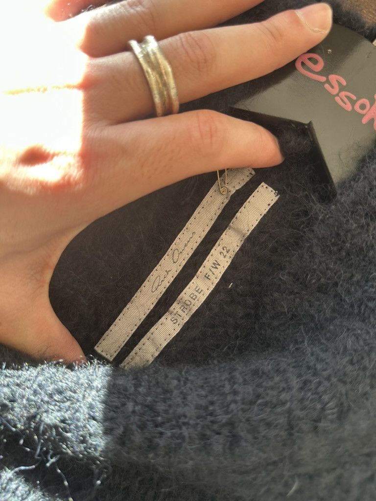 Rick Owens Rick Owens Mohair Alpaca Blend Oversized Turtleneck Black OS Size US L / EU 52-54 / 3 - 5 Thumbnail