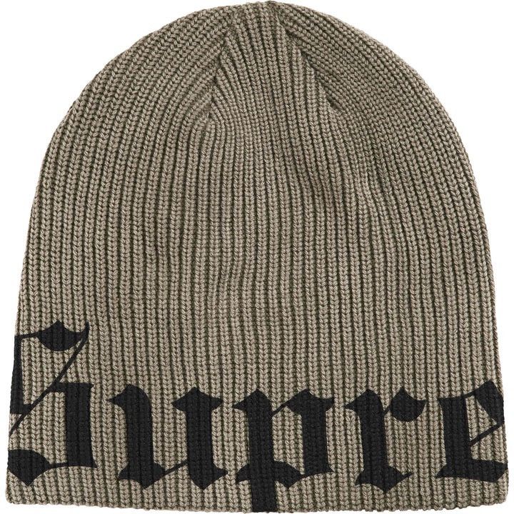 Supreme Supreme Old English Printed Beanie (SS26) Olive Size ONE SIZE - 4 Thumbnail