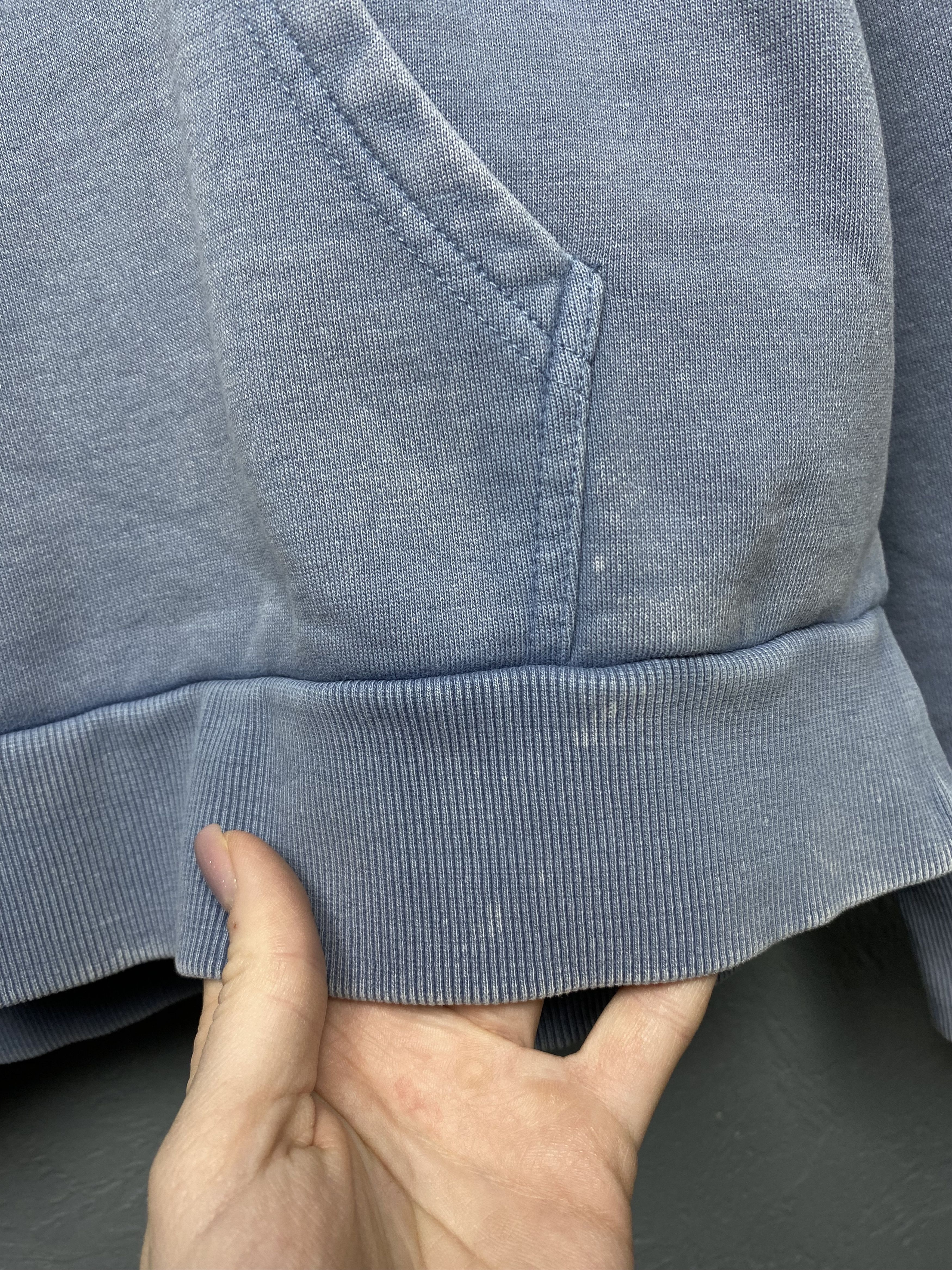 Karl Kani Karl Kani Vintage Mens Washed Blue Oversized Hoodie Size US M / EU 48-50 / 2 - 4 Thumbnail