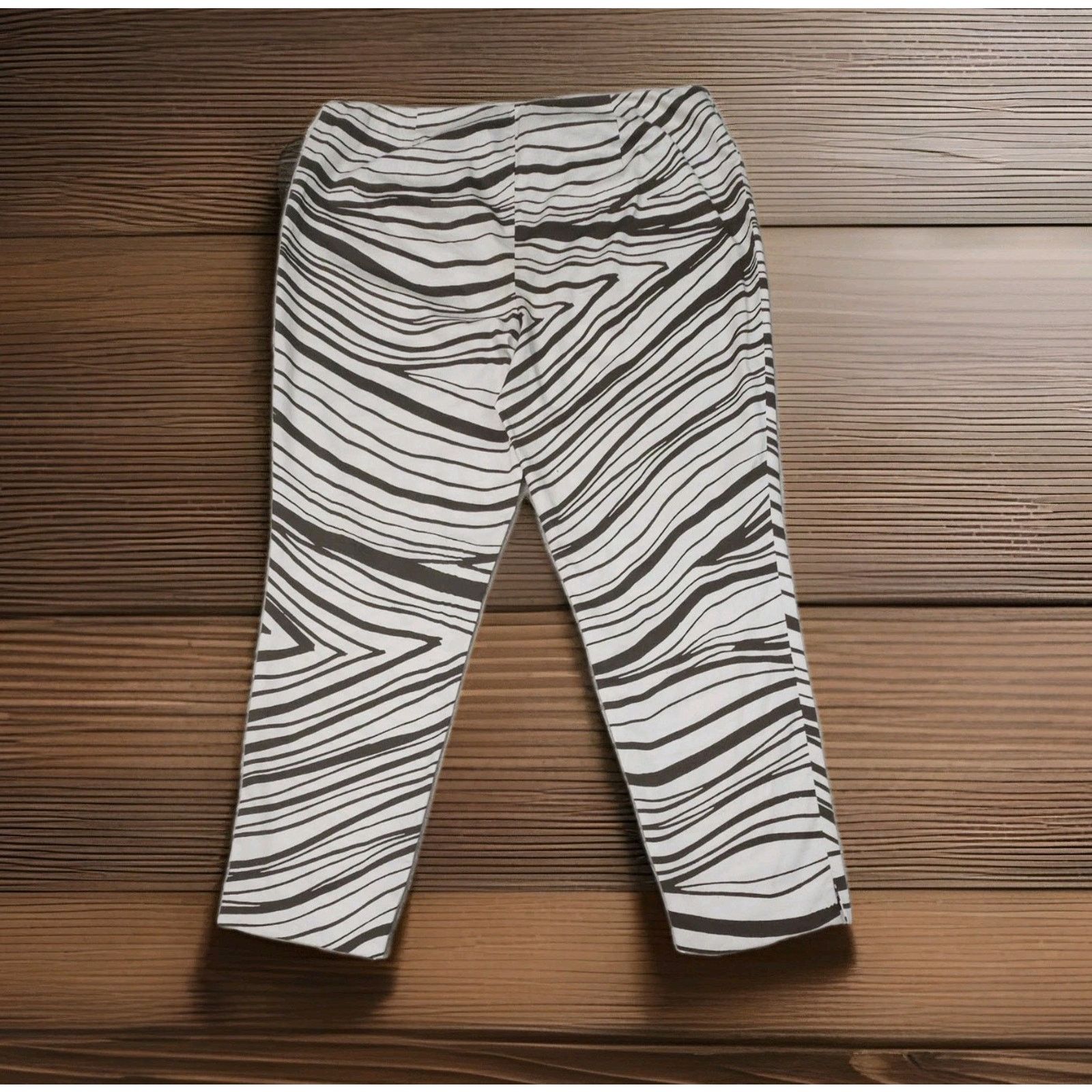 Lafayette 148 Lafayette 148 Stanton Pants Zebra minimalist classic busines Size 36" / US 14 / IT 50 - 2 Thumbnail