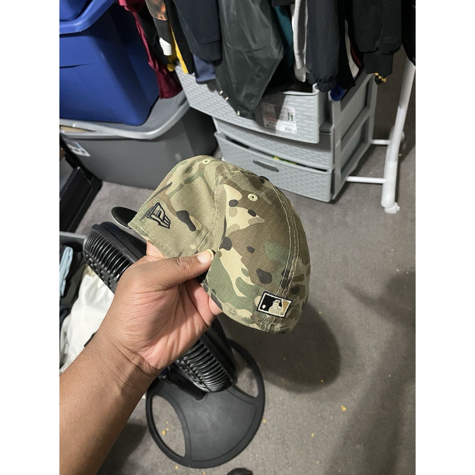 New Era Size 7 1/2- New Era St Louis Cardinals Camo 59Fifty Fitted Size ONE SIZE - 3 Thumbnail
