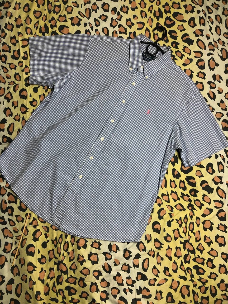 Polo Ralph Lauren × Vintage Polo Ralph Lauren Shirt Gray Button Up Size US XL / EU 56 / 4 - 1 Thumbnail