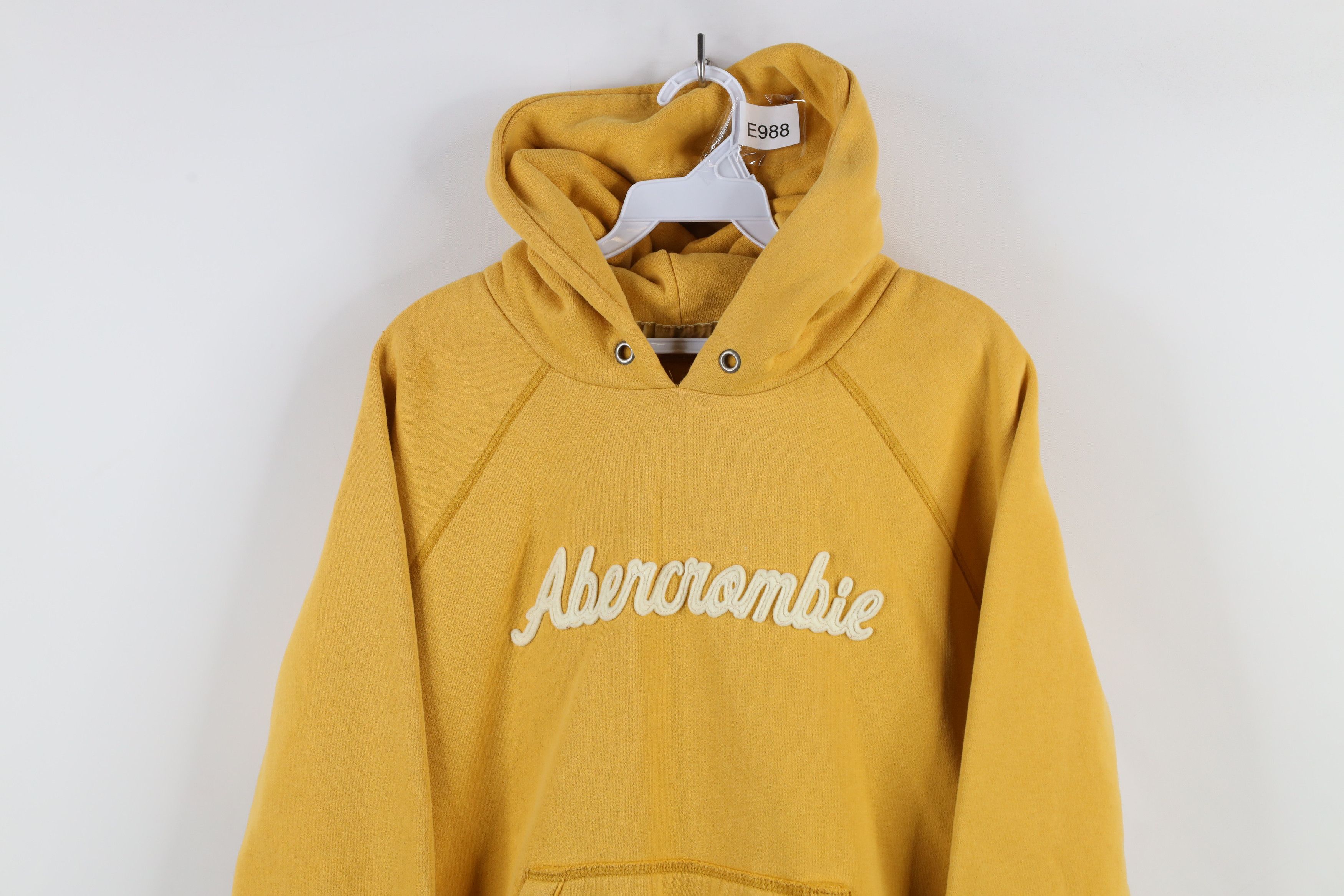 Abercrombie & Fitch × Vintage Vintage Y2K Abercrombie & Fitch Script Heavyweight Hoodie Size XL / US 12-14 / IT 48-50 - 2 Thumbnail