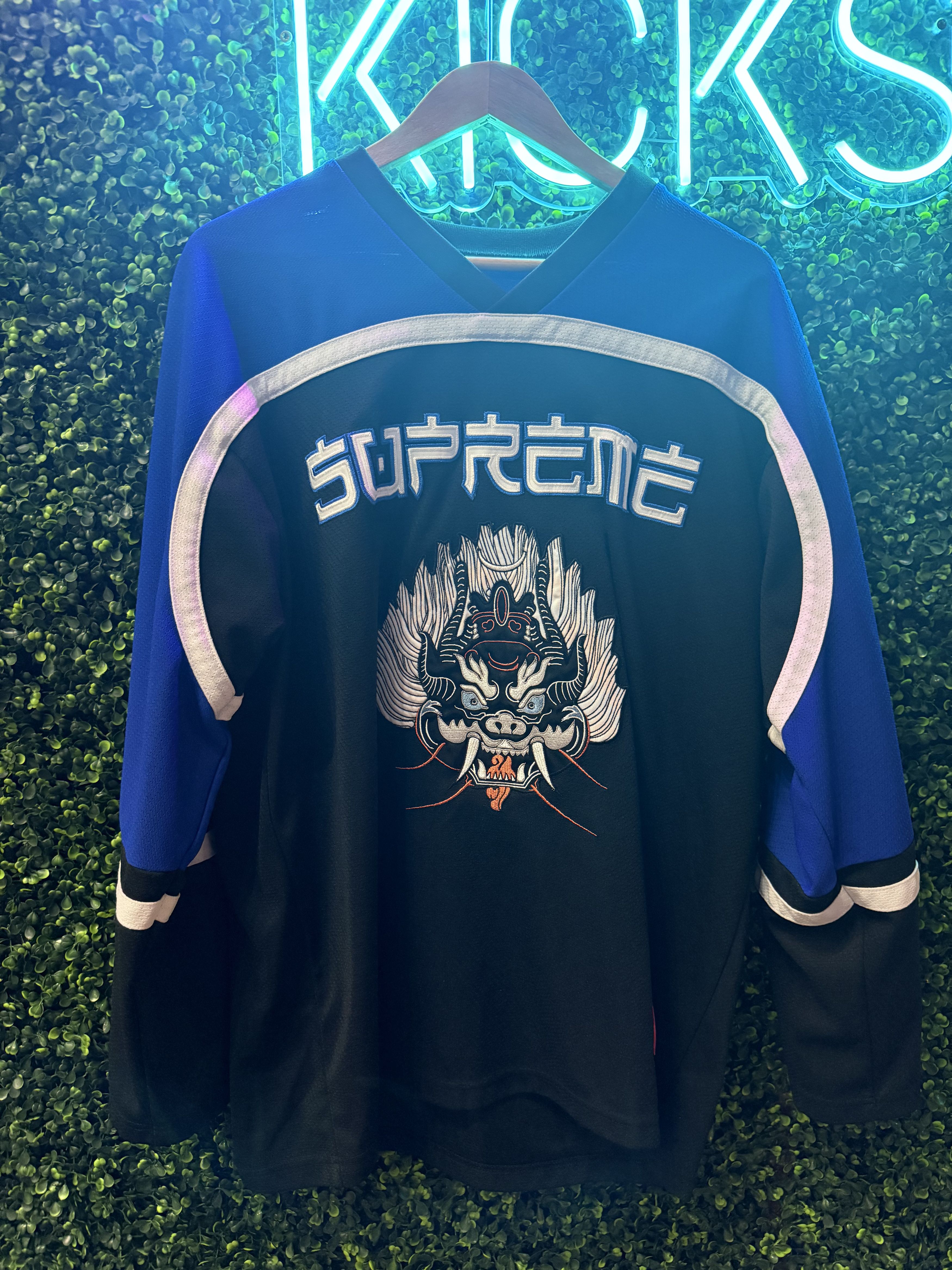 Supreme Supreme Dragon Jersey Size US XL / EU 56 / 4 - 1 Thumbnail