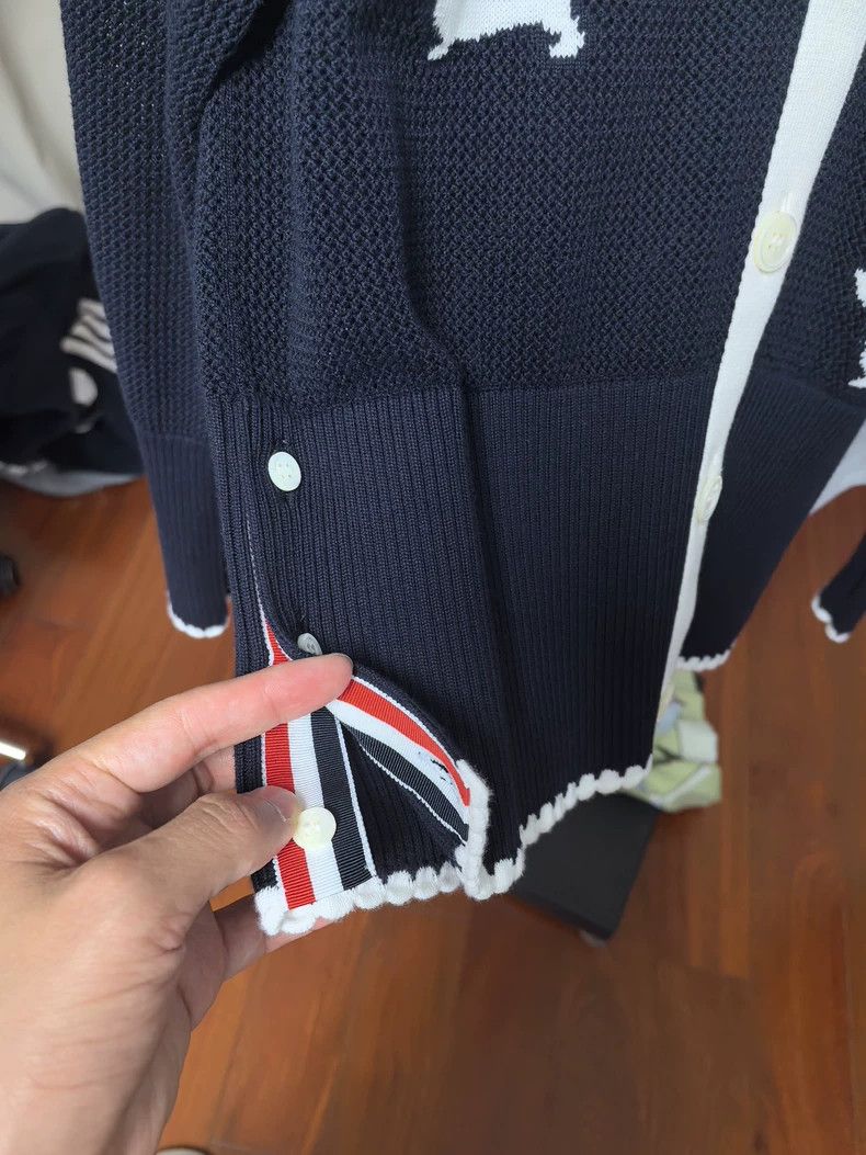 Thom Browne Thom browne New puppy cardigan jacket 2505-Nextarrow Size M / US 6-8 / IT 42-44 - 4 Thumbnail