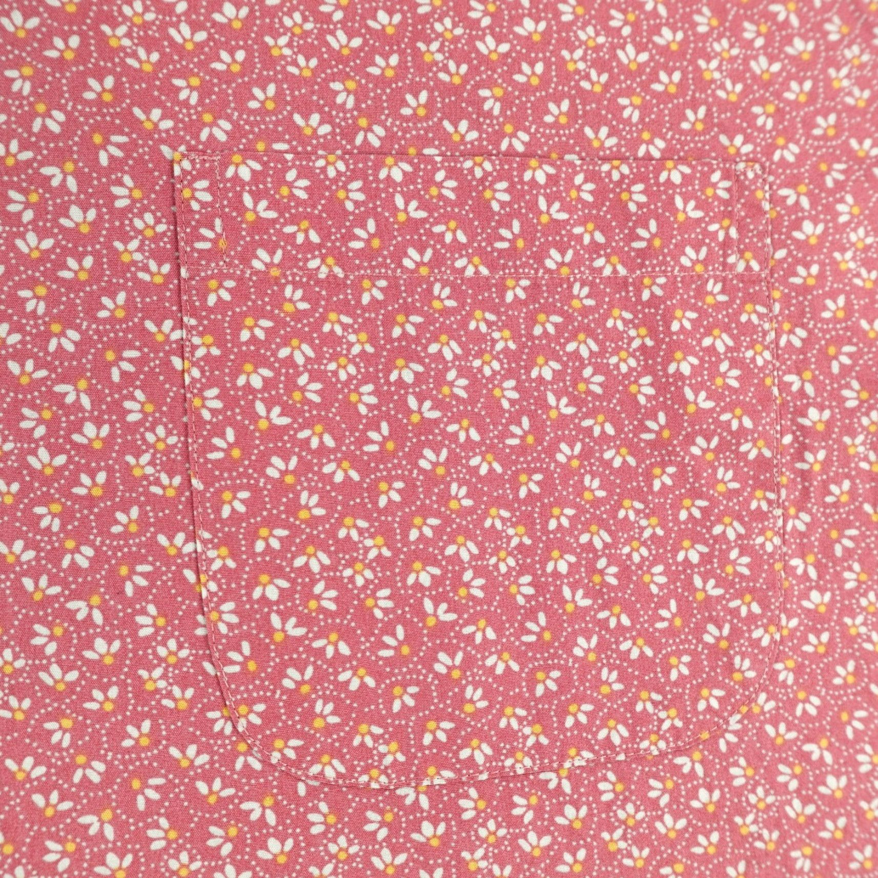 Brooks Brothers VINTAGE Brooks Brothers Shirt Mens Large Red Floral Button-Up Cotton Casual Womens Size US L / EU 52-54 / 3 - 3 Thumbnail