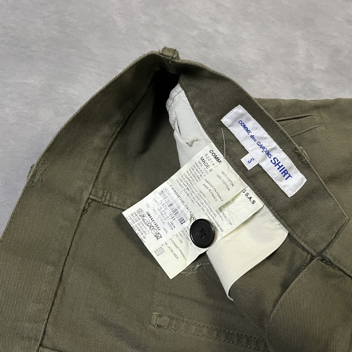 Comme des Garcons SHIRT Comme des Garçons SHIRT Relaxed Fit Utility Pants Size US 35 - 3 Thumbnail
