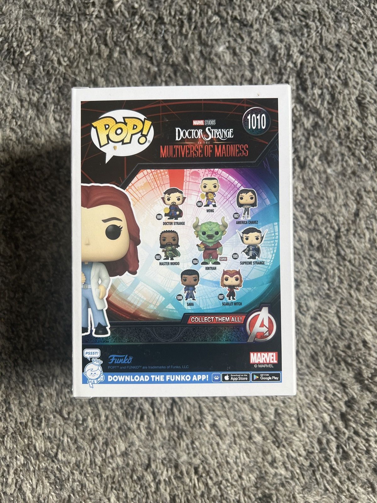 Marvel Comics Funko Pop! Christine Palmer Bobble-Head Size ONE SIZE - 2 Thumbnail