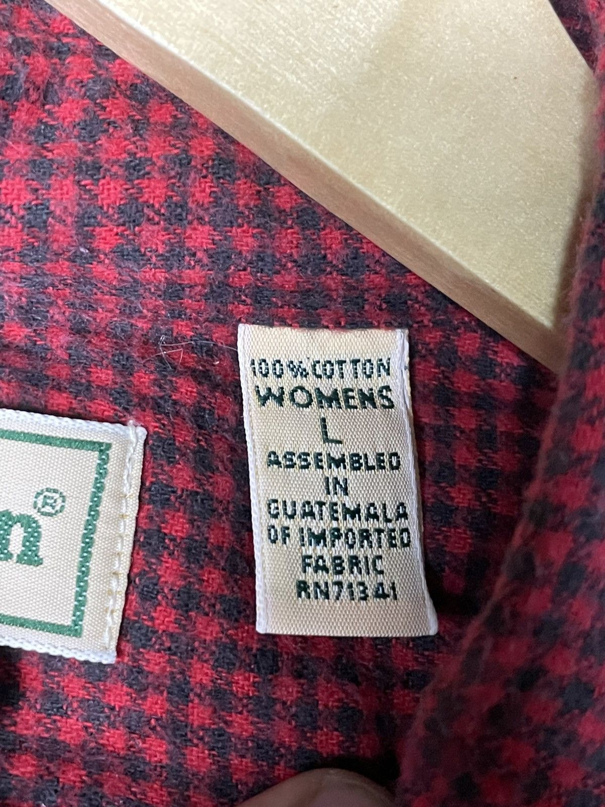Japanese Brand × L.L. Bean × Vintage L.L Bean Brand Checked Button Up Shirt (69) Size L / US 10 / IT 46 - 9 Thumbnail