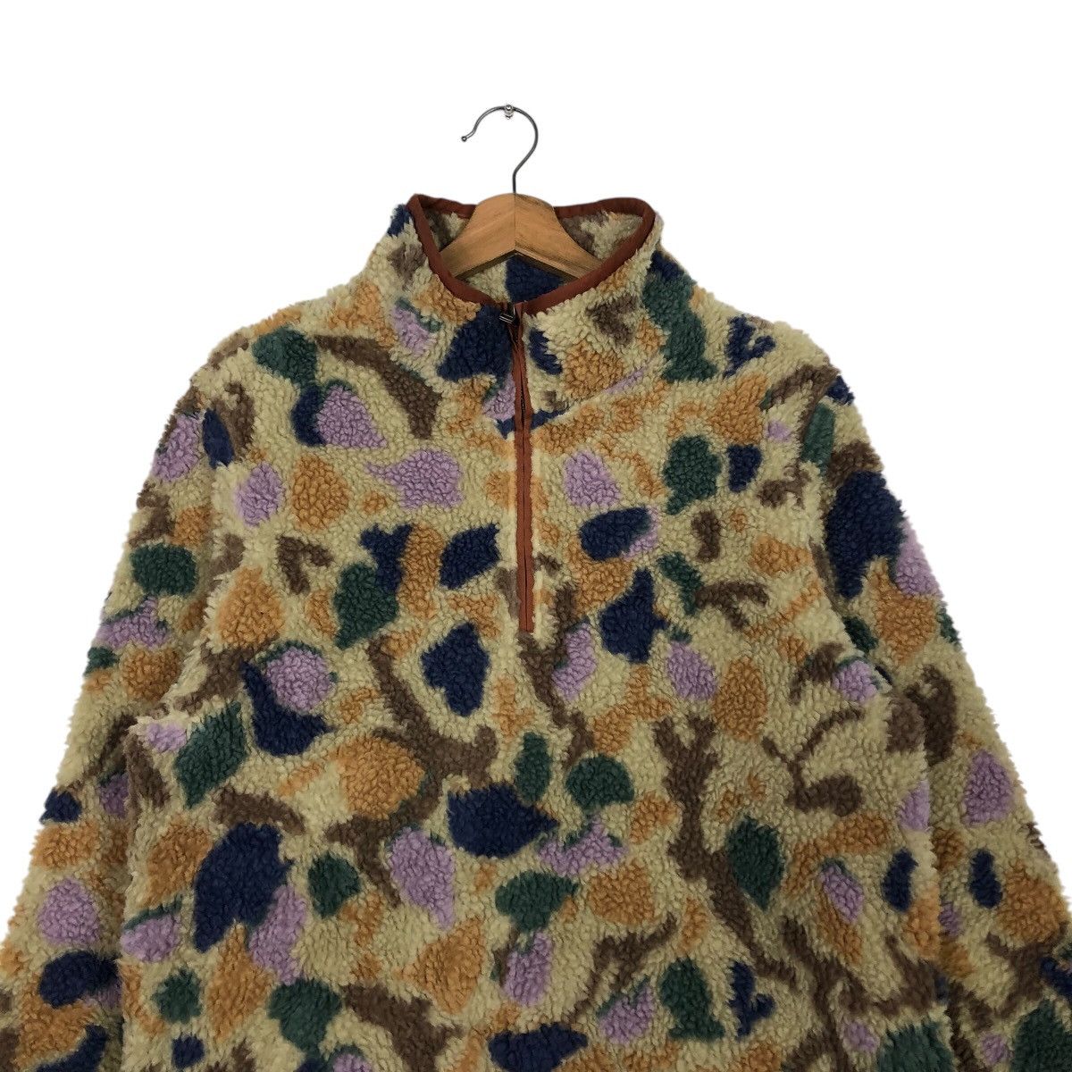 Japanese Brand × Vintage 📌Vintage Half Zipper Fleece Jacket Bean Singnature Size US M / EU 48-50 / 2 - 4 Thumbnail