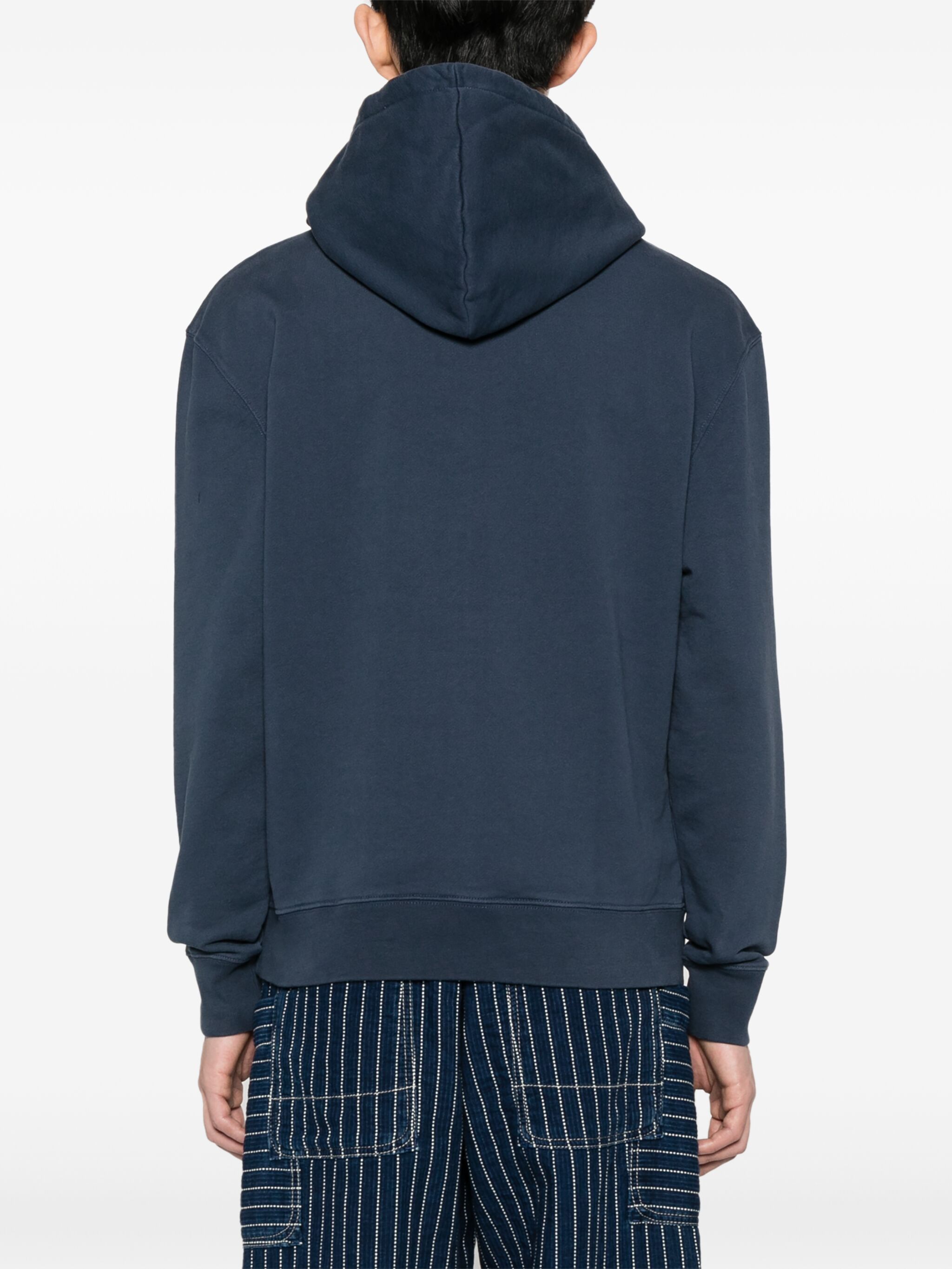 Maison Kitsune o1s22i1n1124 Fox Head Hoodie in Blue Size US L / EU 52-54 / 3 - 4 Thumbnail