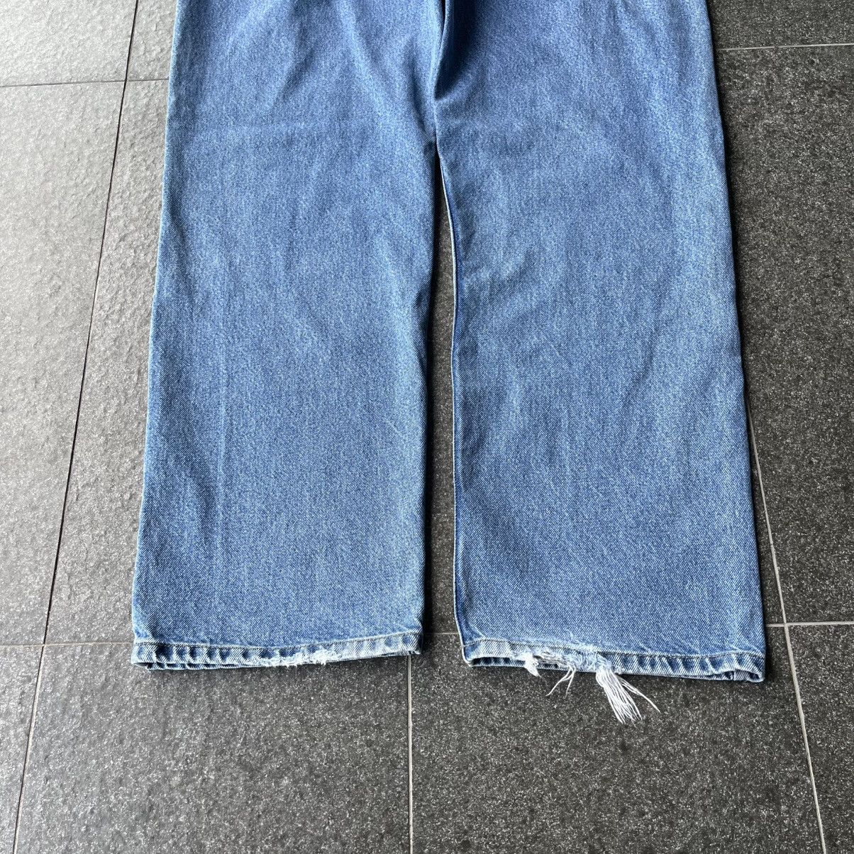 Carhartt × Vintage Vintage Carhartt Blue Denim Distressed Relaxed Fit Jeans Size US 38 / EU 54 - 4 Thumbnail