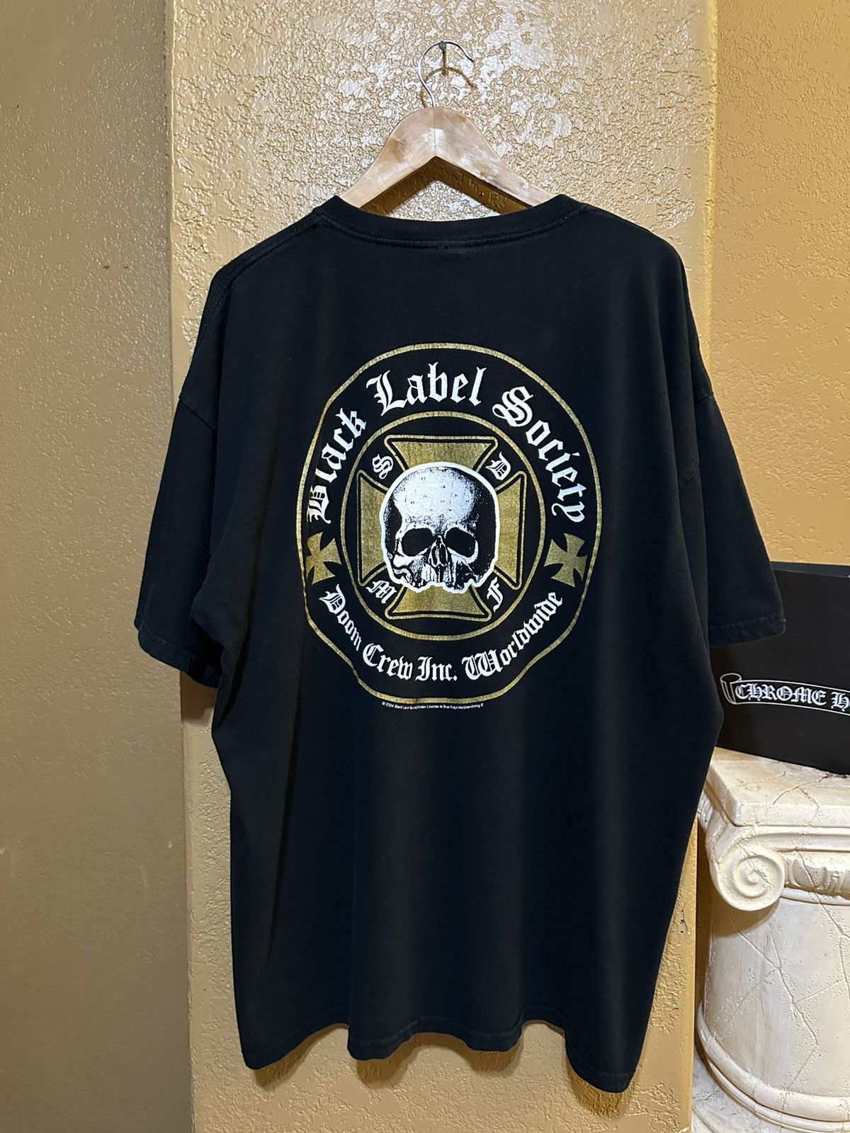 Band Tees VINTAGE 2004 BLACK LABEL SOCIETY DOOM CREW TEE RARE Size US XXL / EU 58 / 5 - 1 Thumbnail