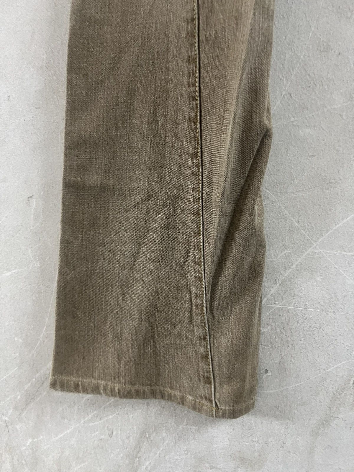 Other FLARED🔥LEE CARGO DISTRESSED DENIM PANT Size US 30 / EU 46 - 4 Thumbnail