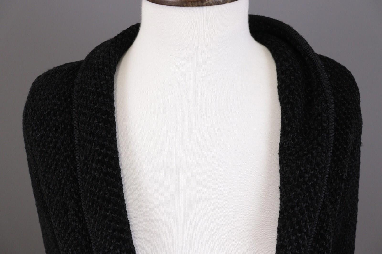 Christian Dior Monsieur Mondi Black Cable Knit Pockets 2 Button Sweater Size 38 / M Size M / US 6-8 / IT 42-44 - 6 Thumbnail