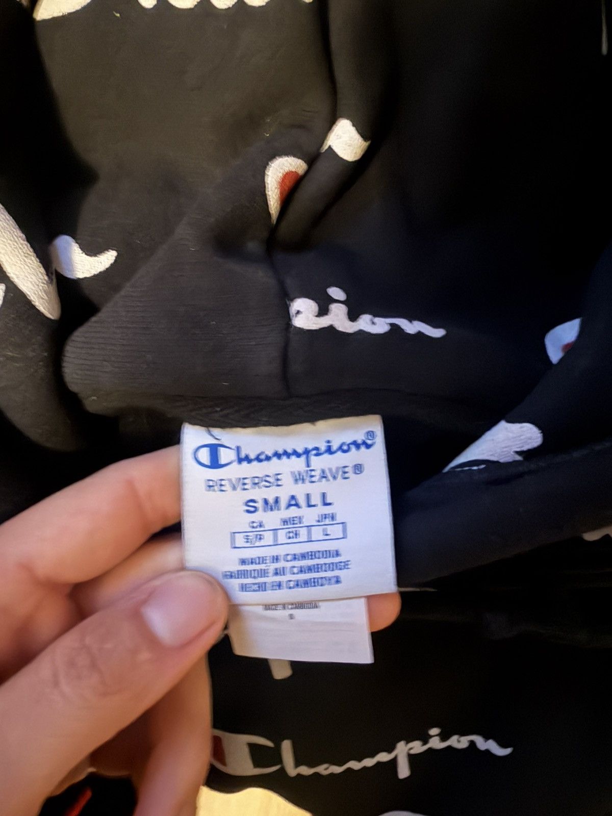 Champion Champion All Over Hoodie Size US S / EU 44-46 / 1 - 3 Thumbnail