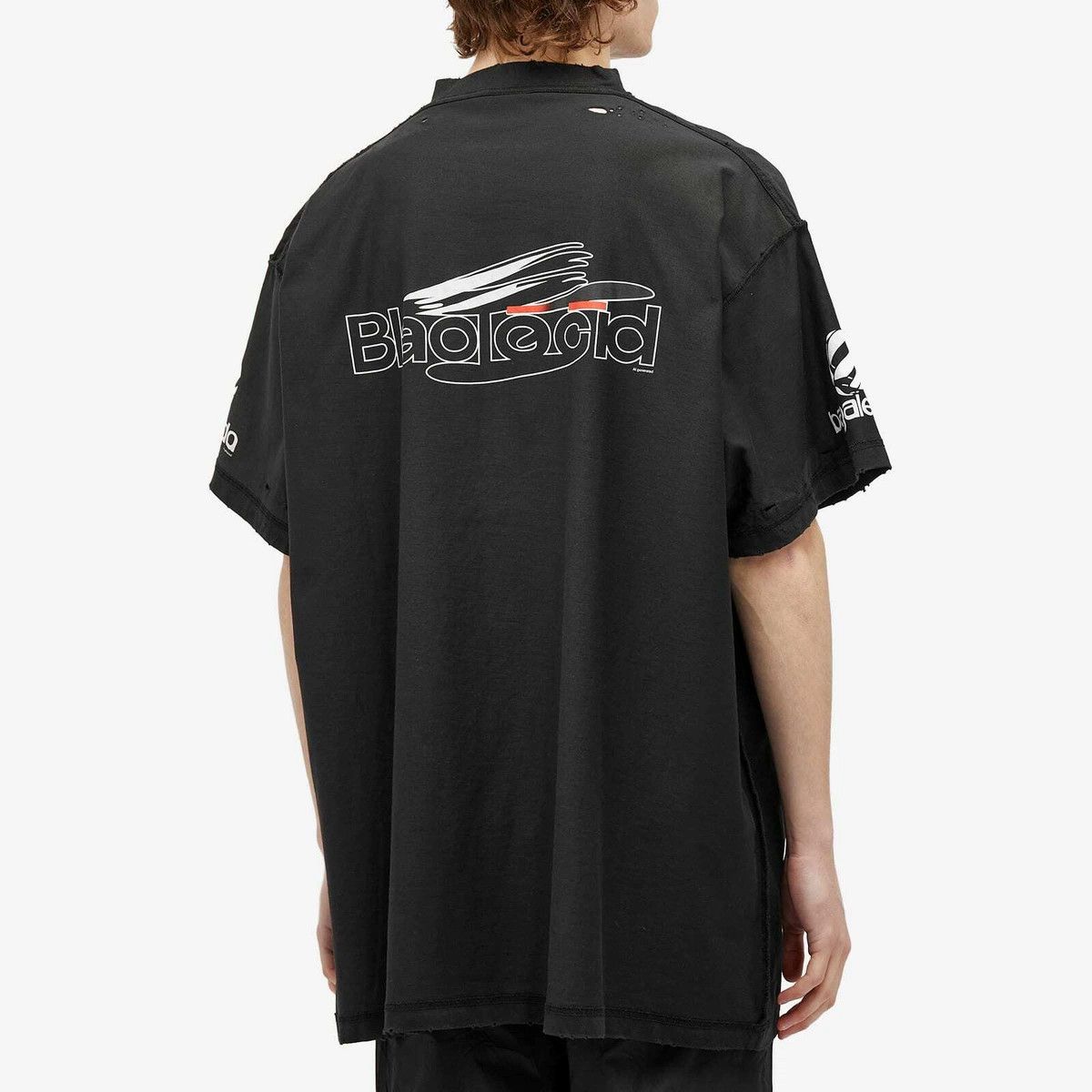Balenciaga o1mt1gz0325 Al Generated Inside-Out T-Shirt Oversized Size US S / EU 44-46 / 1 - 4 Thumbnail
