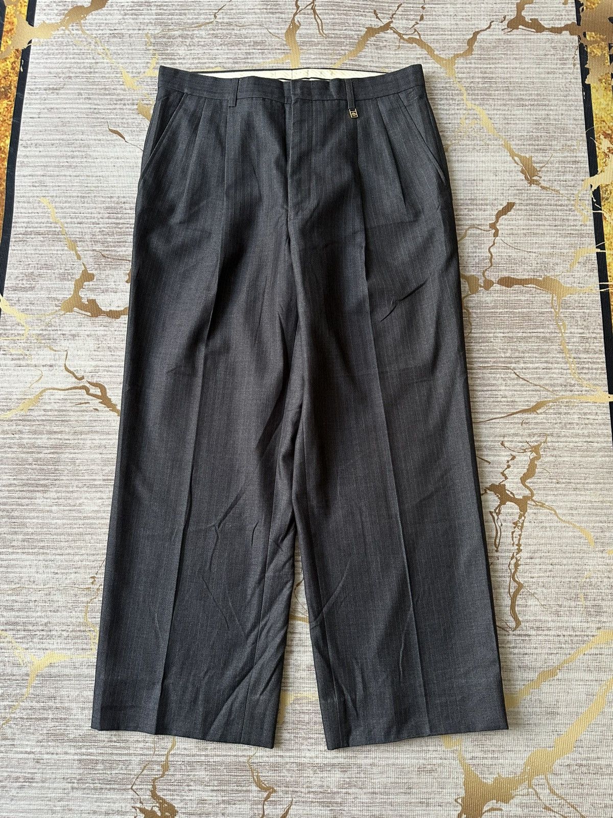 Pierre Balmain Vintage 90s Pierre Balmain Trouser Pant Size US 32 / EU 48 - 2 Thumbnail