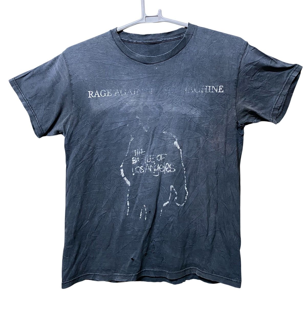 Vintage Vtg 90s Rage Against The Machine the battle of los angeles Size US M / EU 48-50 / 2 - 1 Thumbnail