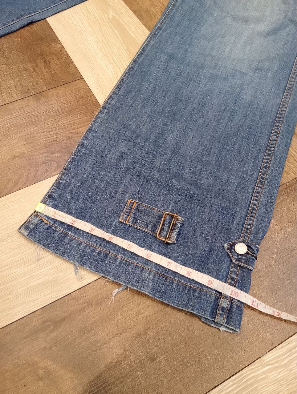 CABANE de ZUCCa RARE CABANE DE ZUCCA BY ISSEY MIYAKE BLUE CARGO JEANS Size US 36 / EU 52 - 23 Thumbnail