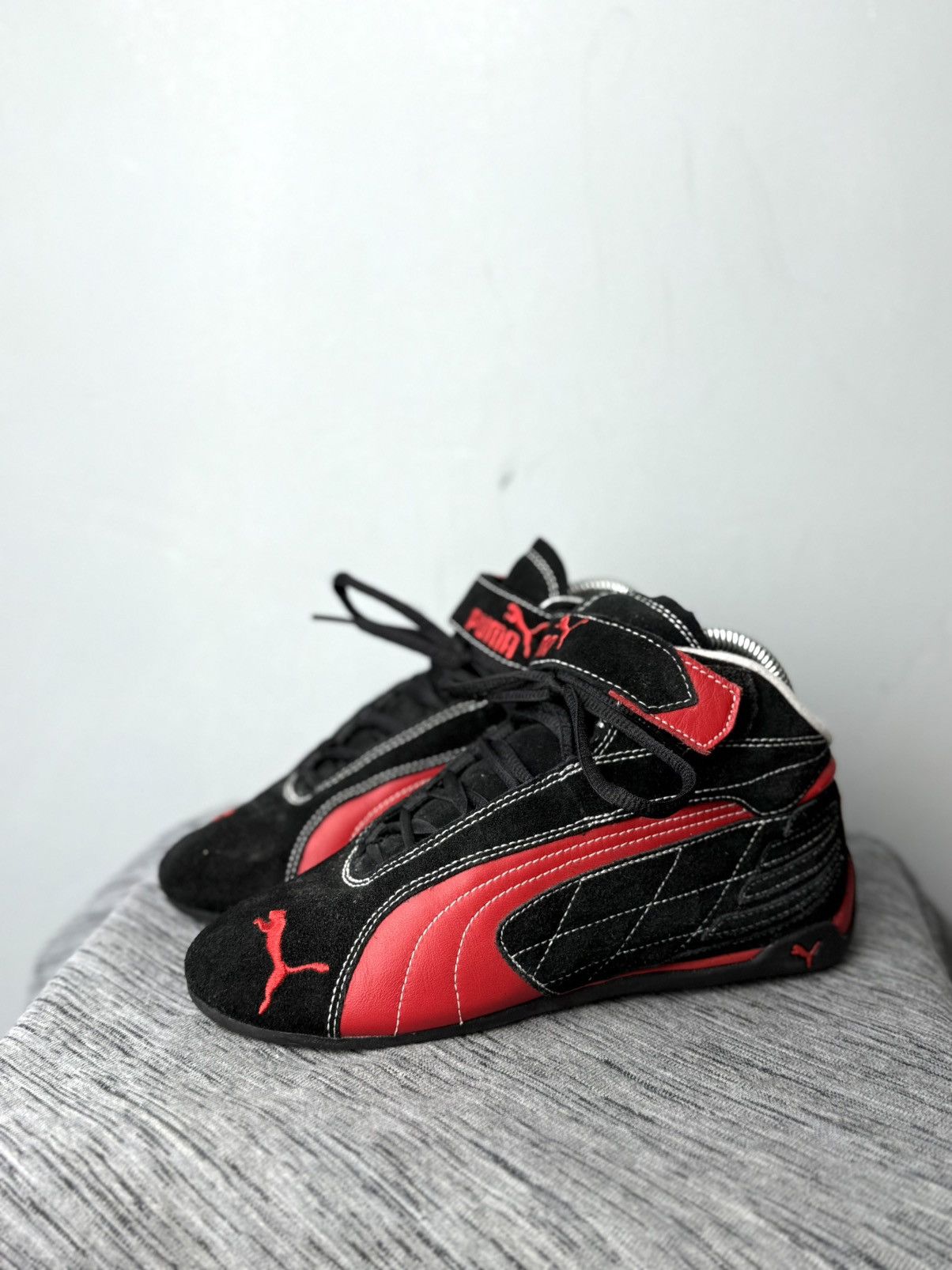 Puma Y2K Vintage Puma Speedcat High Top Suede Trainers Sneakers Size US 6 / IT 36 - 5 Thumbnail