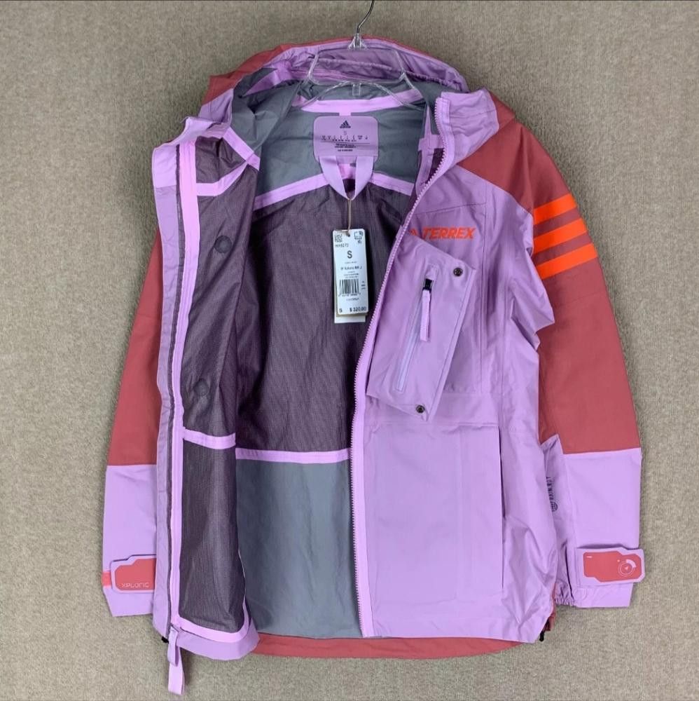 Adidas Adidas - Women's Terrex Xploric Rain.Rdy Hiking Jacket Size S / US 4 / IT 40 - 7 Thumbnail