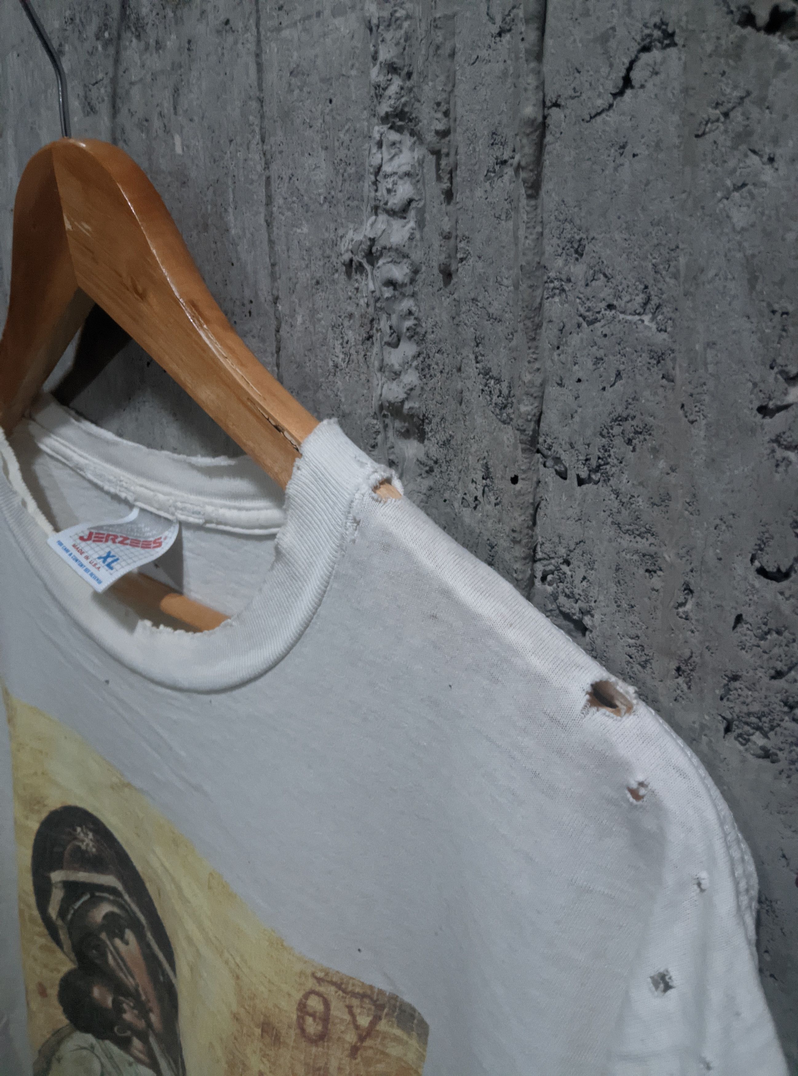 Vintage Vintage 90s thrashed virgin byzantine art distressed ERD Size US XL / EU 56 / 4 - 3 Thumbnail