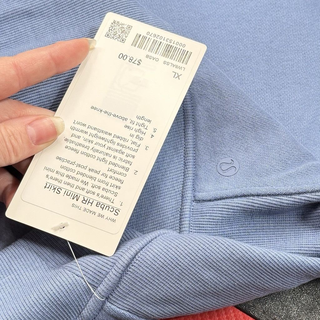 Lululemon Lululemon Scuba HR Mini Skirt Oasis Blue Women’s XL NWT Spor Size 38" / US 16 / IT 52 - 9 Thumbnail
