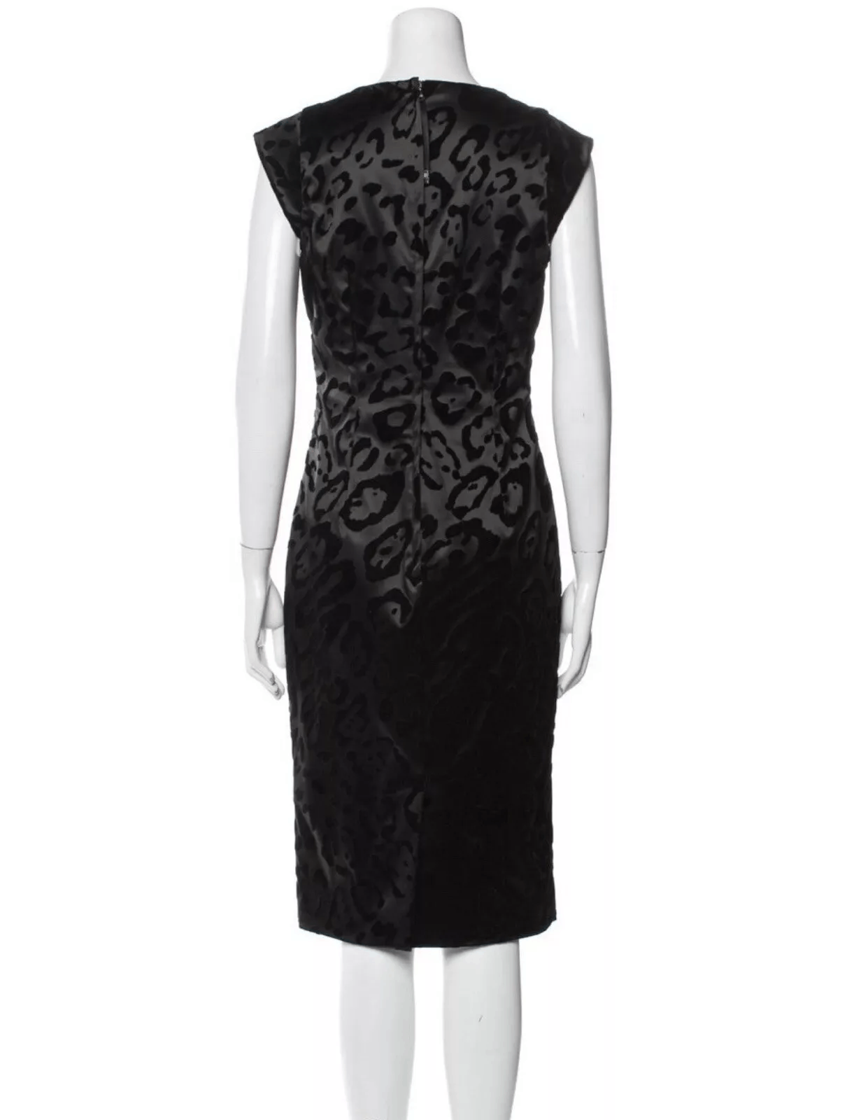 Dolce & Gabbana Dolce & Gabbana Animal Print Midi Length Dress Size: M US8 Size M / US 6-8 / IT 42-44 - 4 Thumbnail